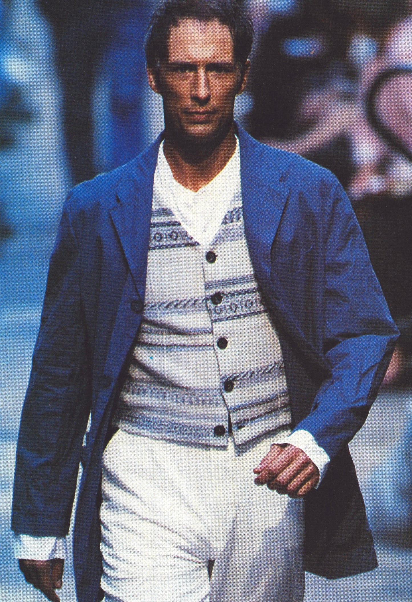 Dries Van Noten Spring-Summer 1994 Rustic Vest