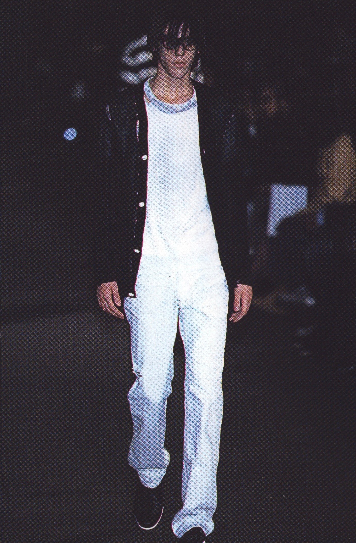 Number (N)ine 2002 春夏系列做旧牛仔布