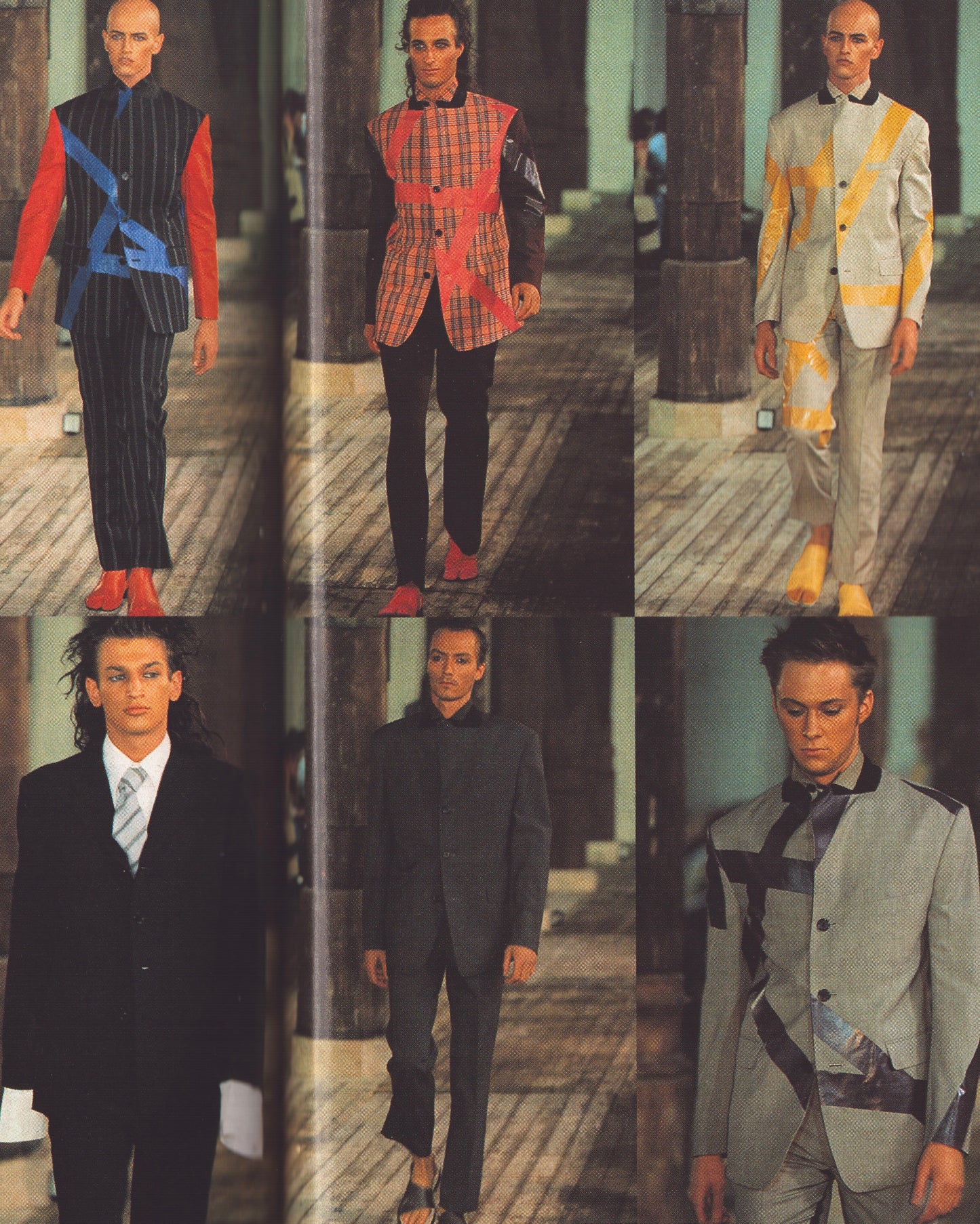 Masaki Matsushima Autumn-Winter 1998/99 Tape Line Blazer