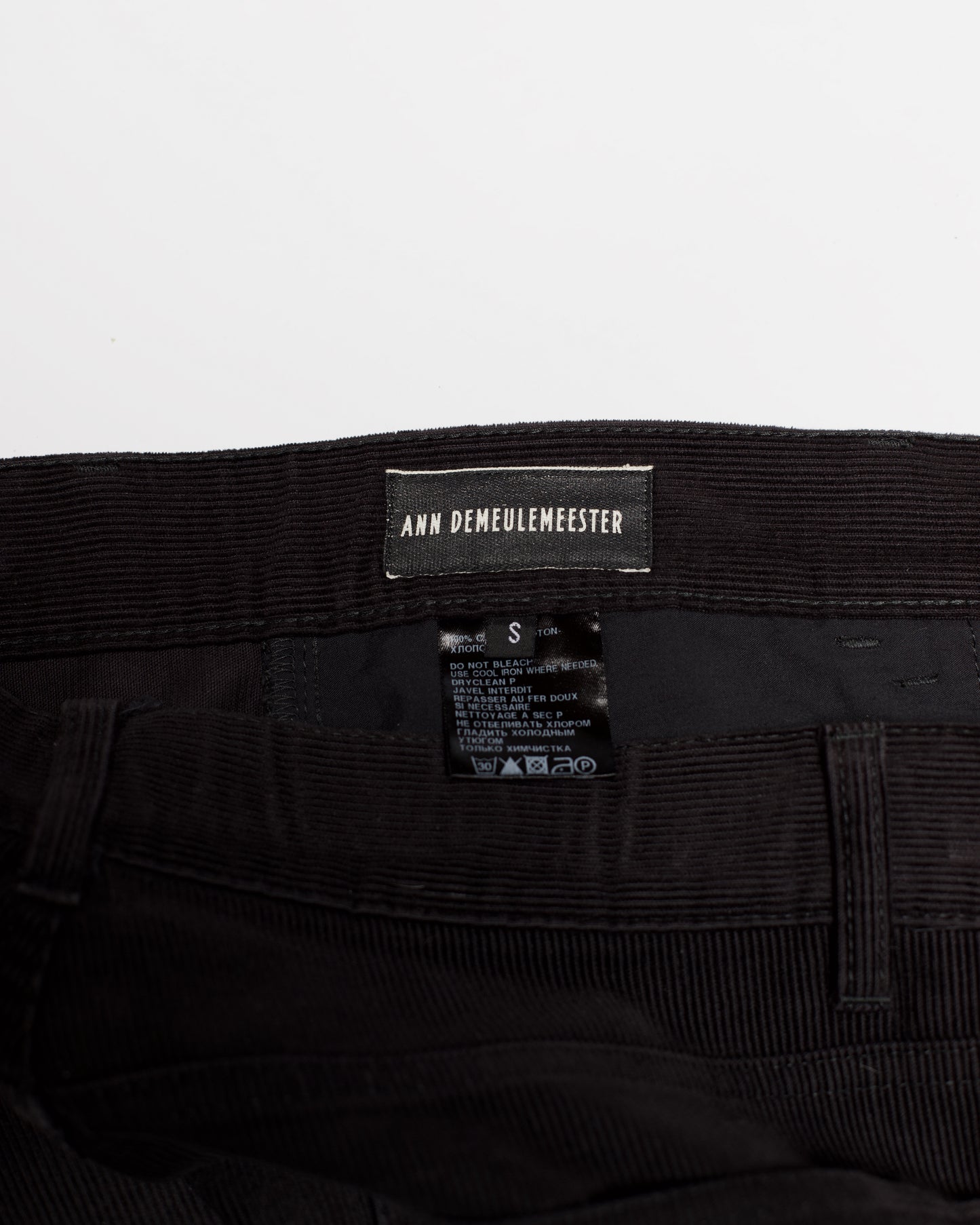 Ann Demeulemeester Corduroy Trousers