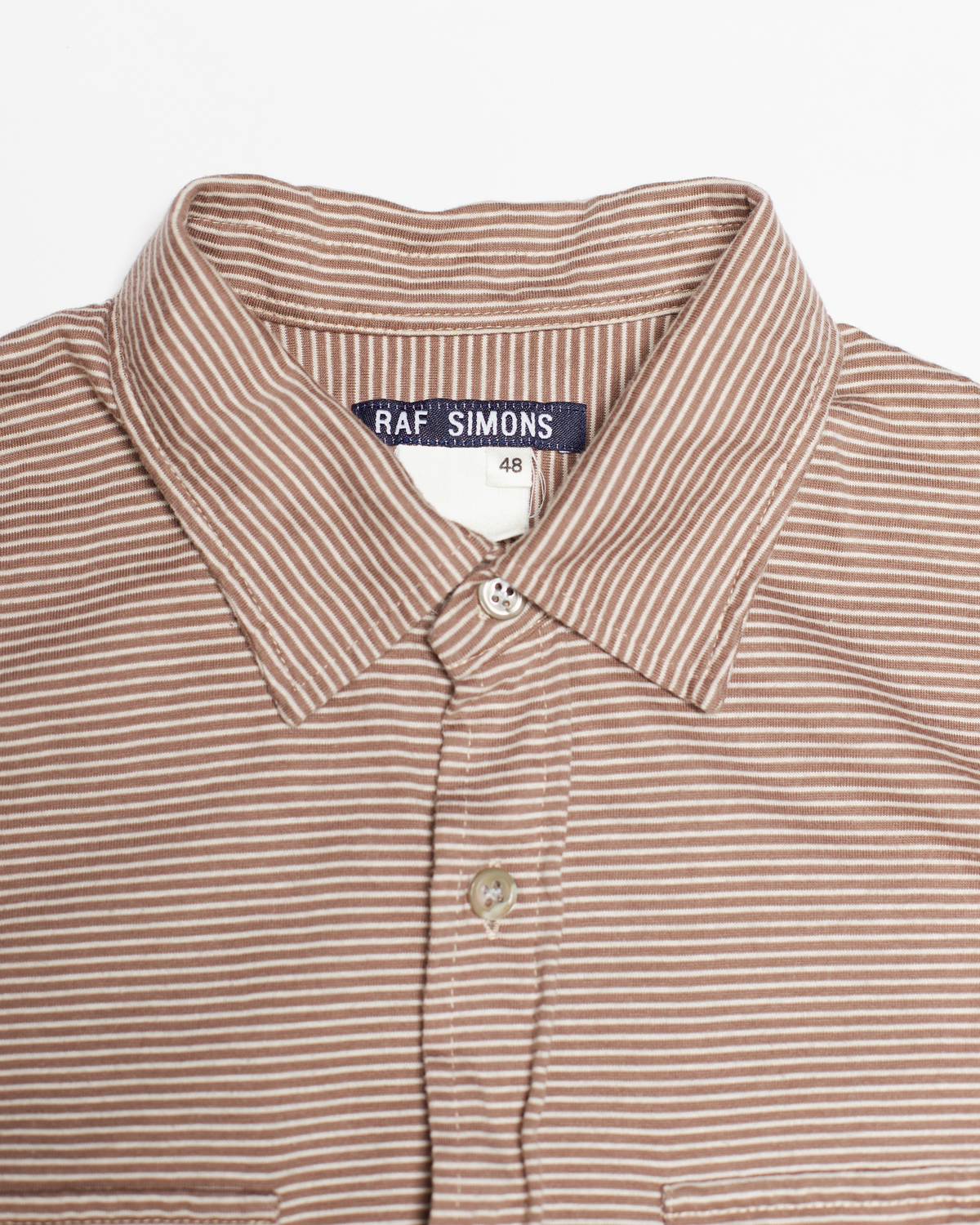 Raf Simons Blue Tag Pocket Shirt