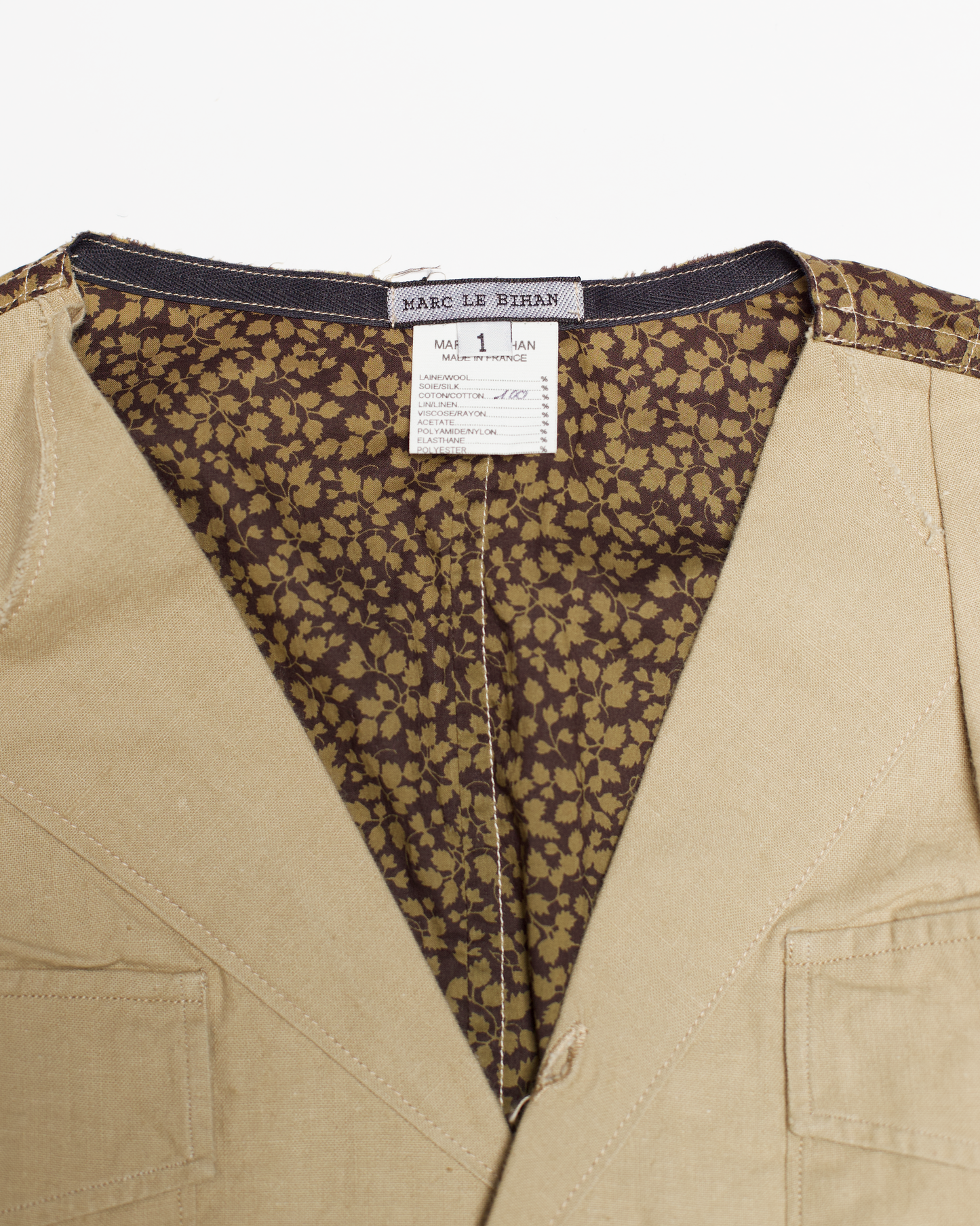 Marc Le Bihan Deconstructed Shirt Dress