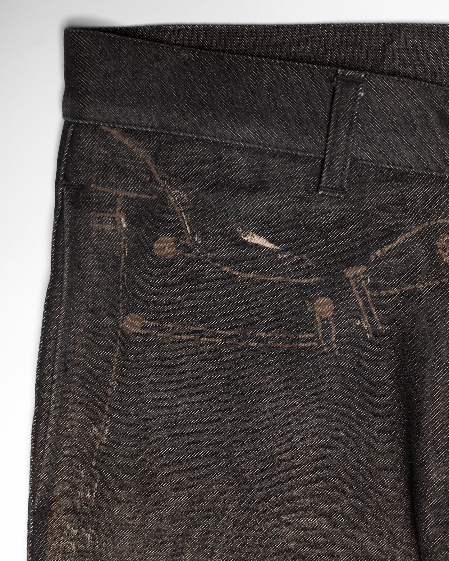 Jean Paul Gaultier JPG Trompe l'œil Denim