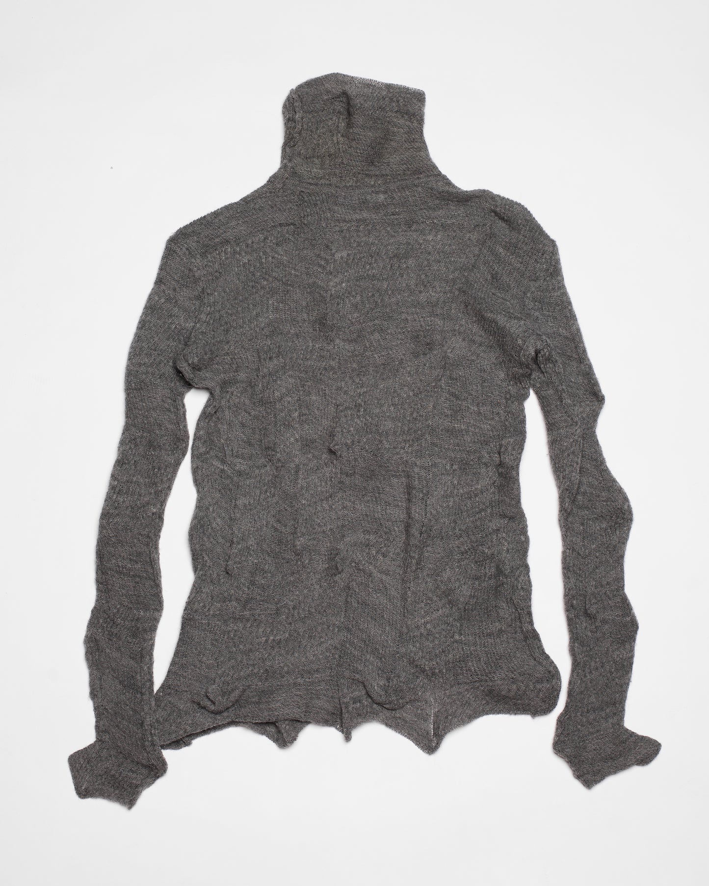 Raf Simons Autumn-Winter 2008/09 Crumpled Geometric Sweater