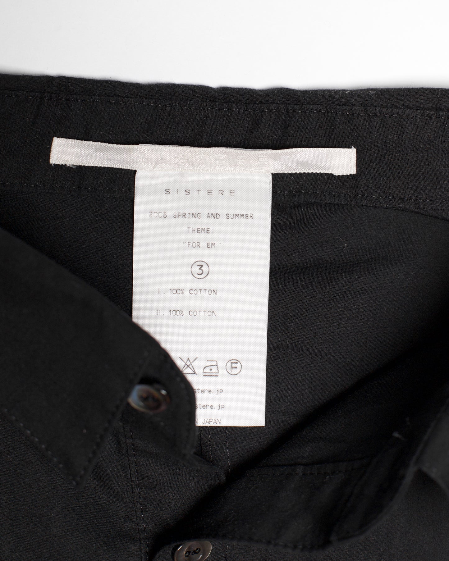 S/Stere FW 2008 Double Layer Shirt