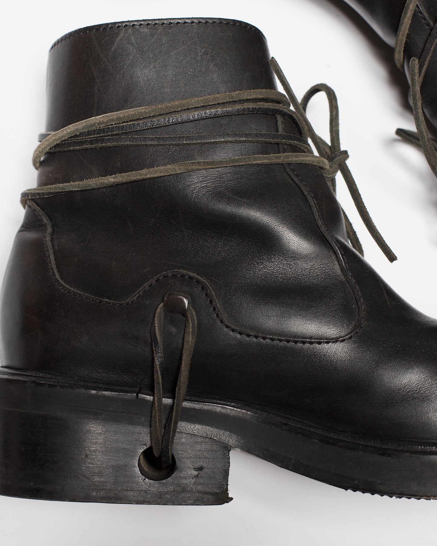 Dirk Bikkembergs 90s Side Lace Boots