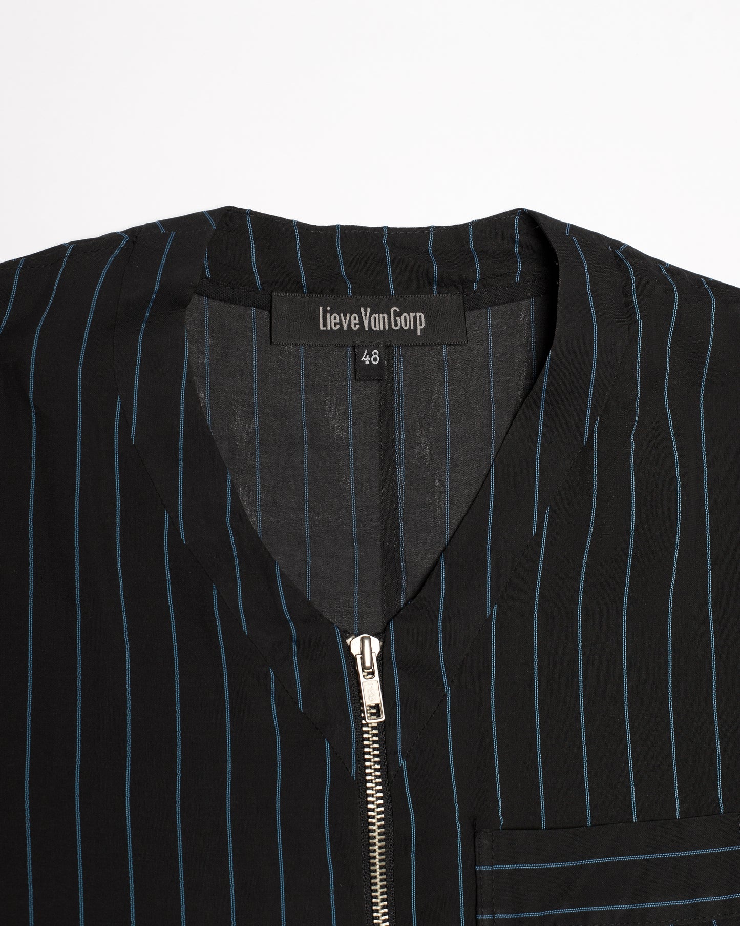 Lieve Van Gorp 90s Pinstripe Top
