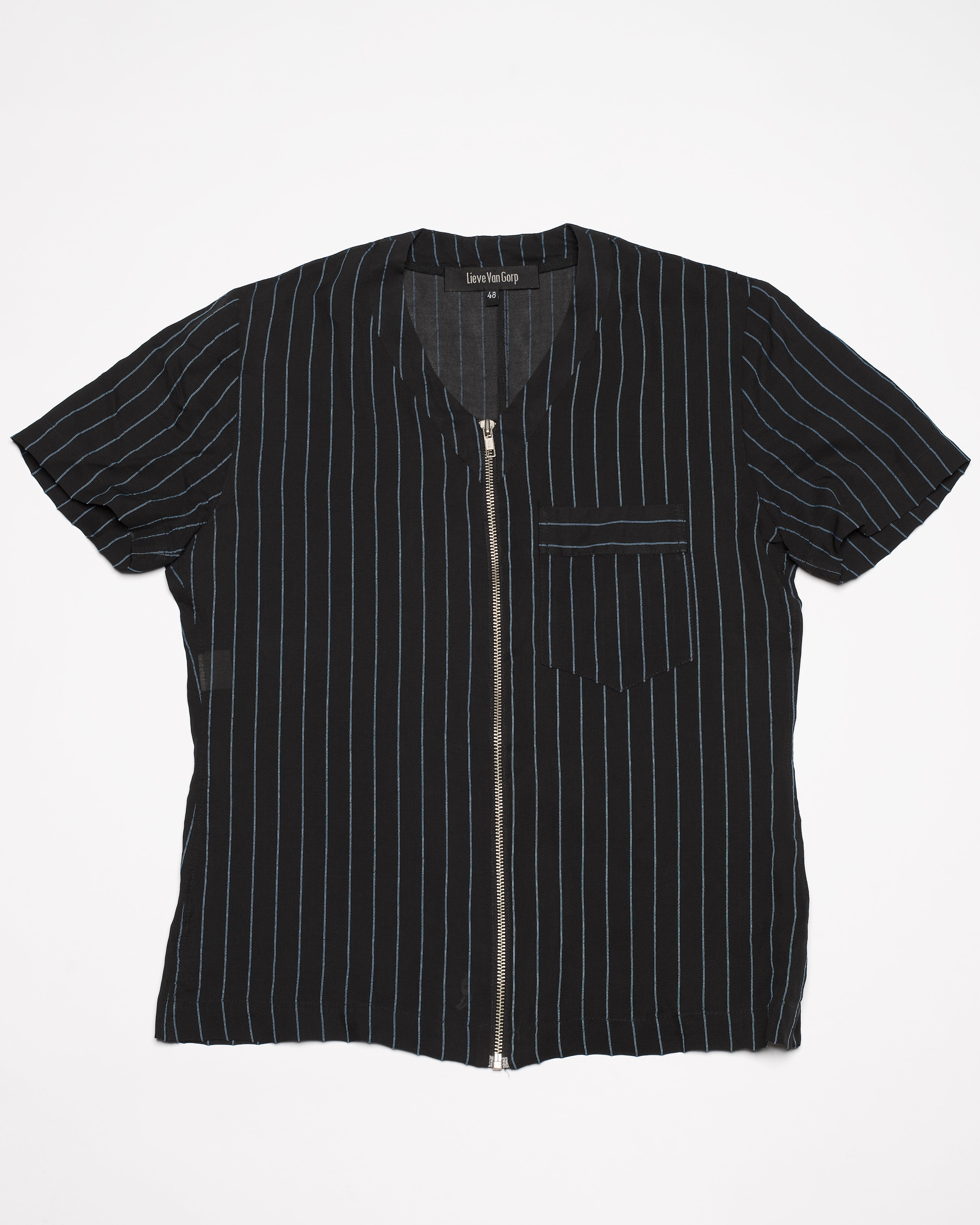 Lieve Van Gorp♡ Lieve Van Gorp 90s Pinstripe Top – Hellish Materials