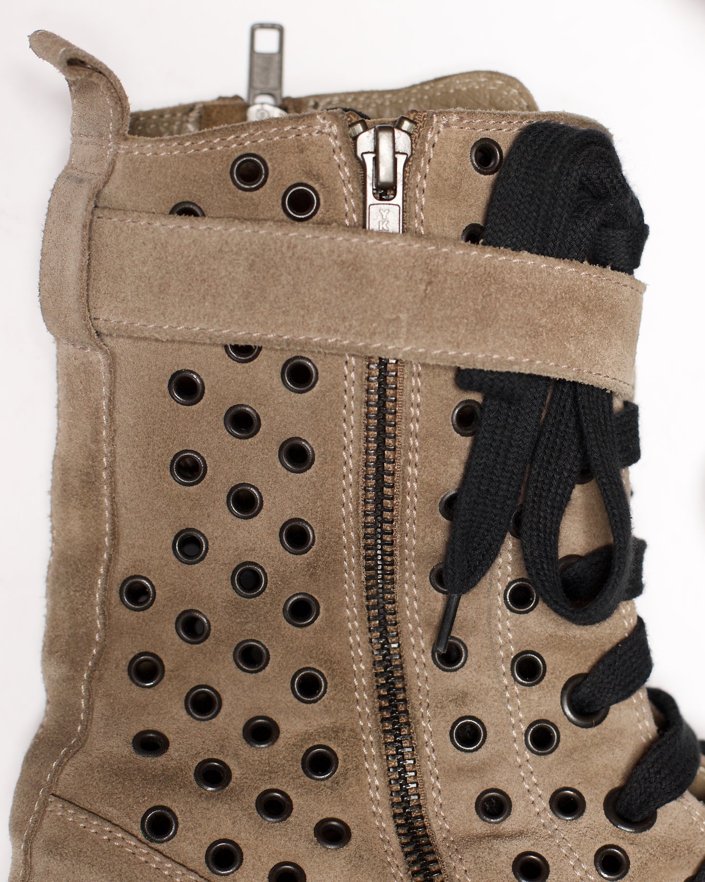 Ann Demeulemeester Spring-Summer 2012 Scamosciato High Top Grommet Sneakers