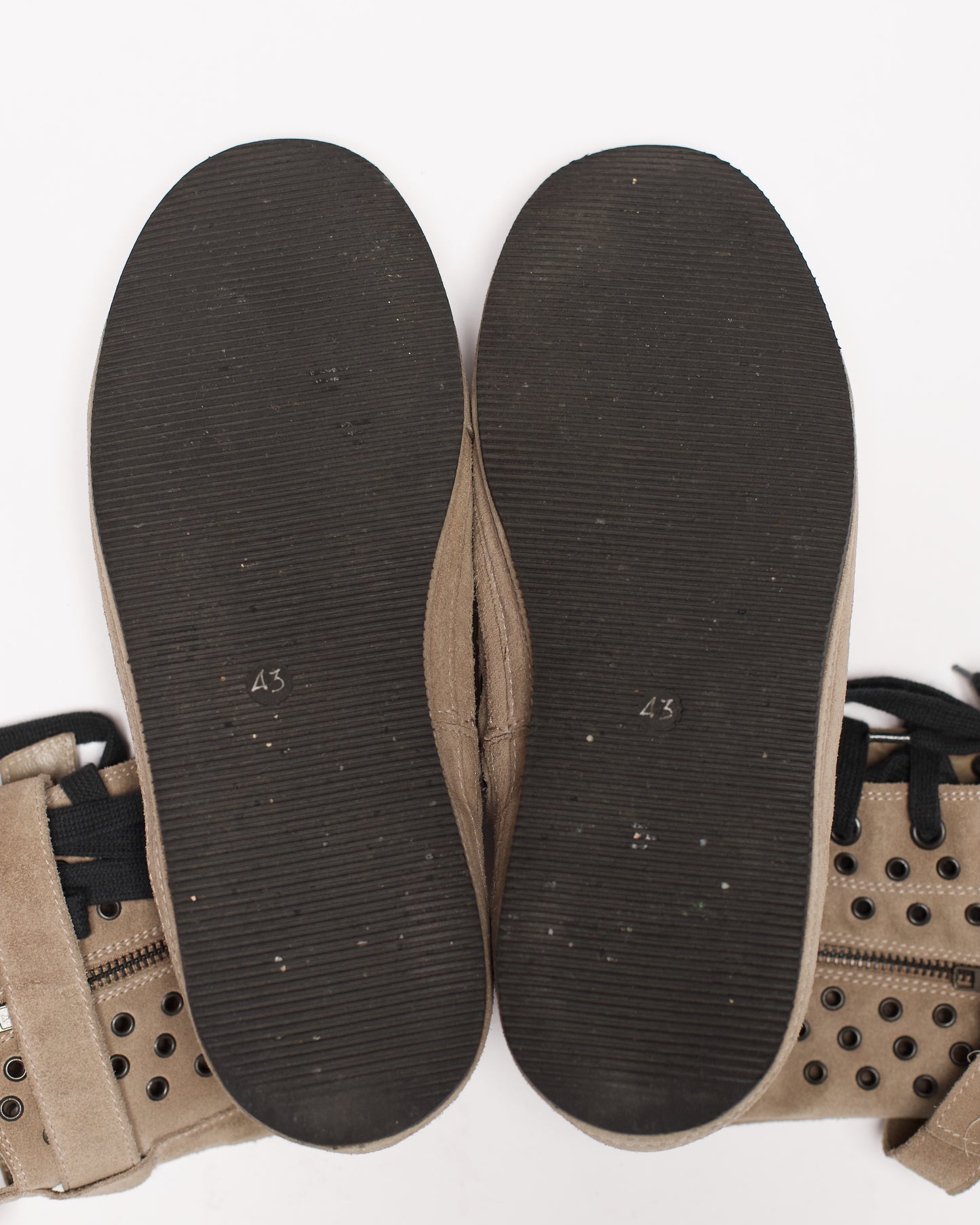 Ann Demeulemeester Spring-Summer 2012 Scamosciato High Top Grommet Sneakers