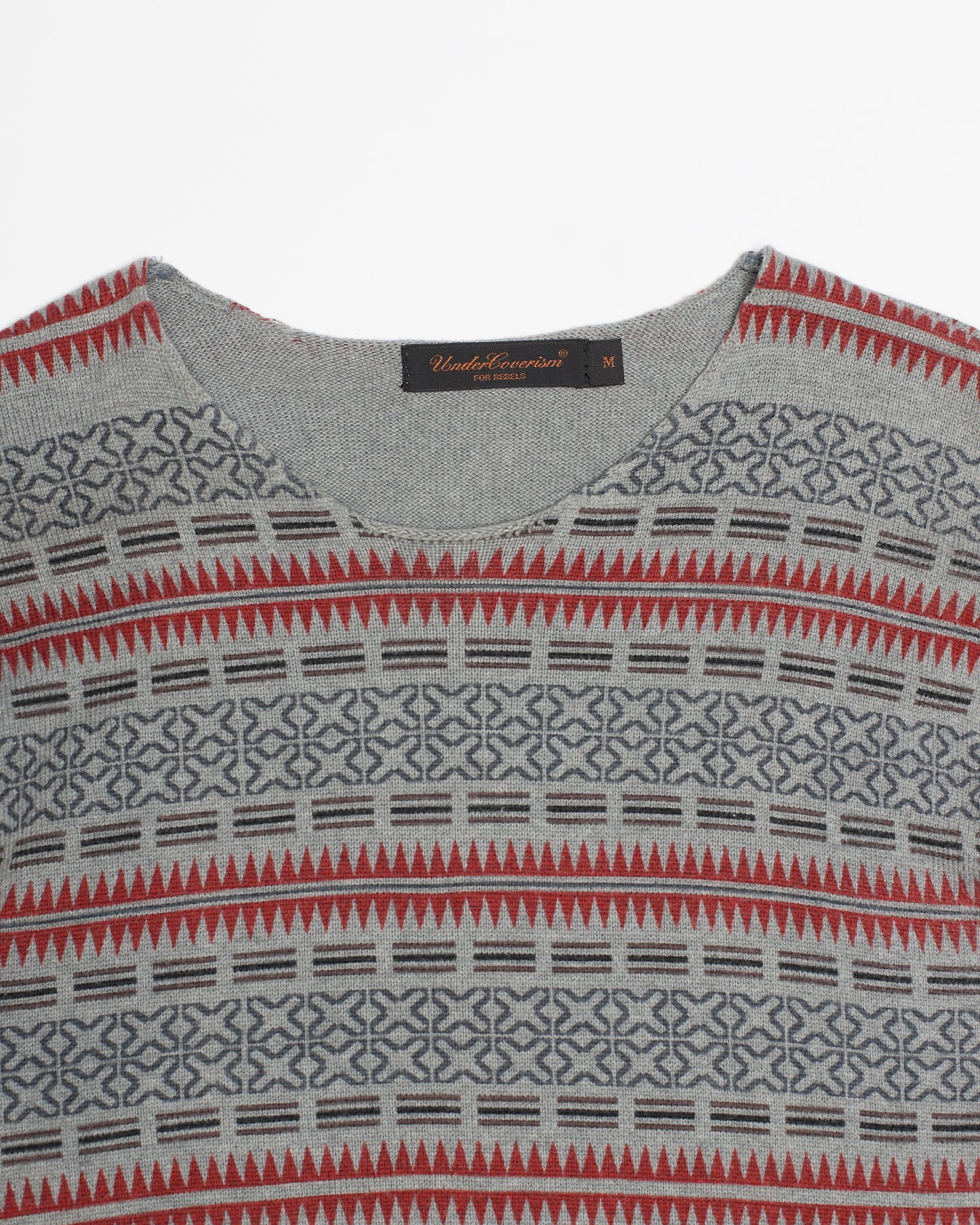 Undercover Spring-Summer 2003 'SCAB' Giz Print Sweater