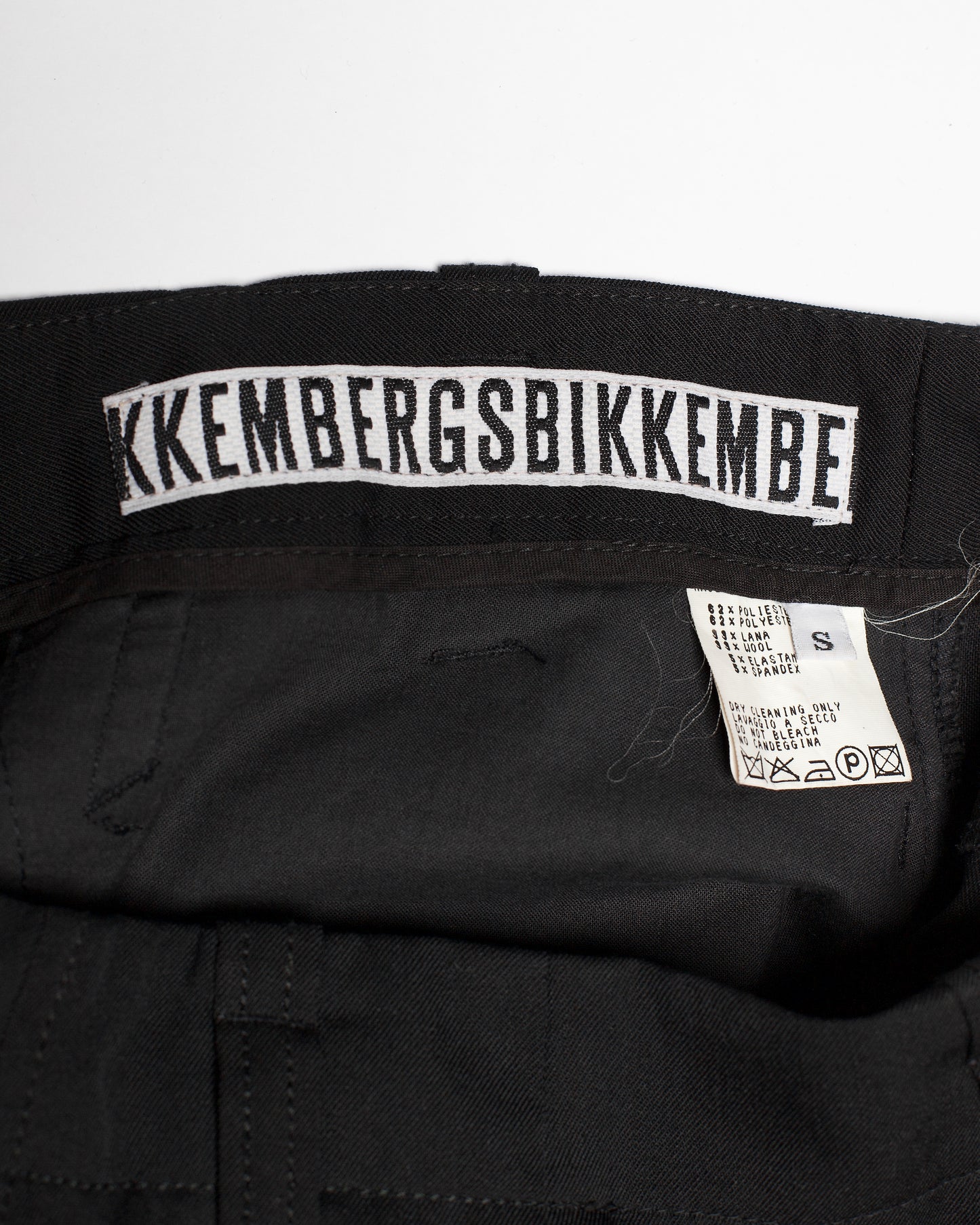 Dirk Bikkembergs Logo Trousers
