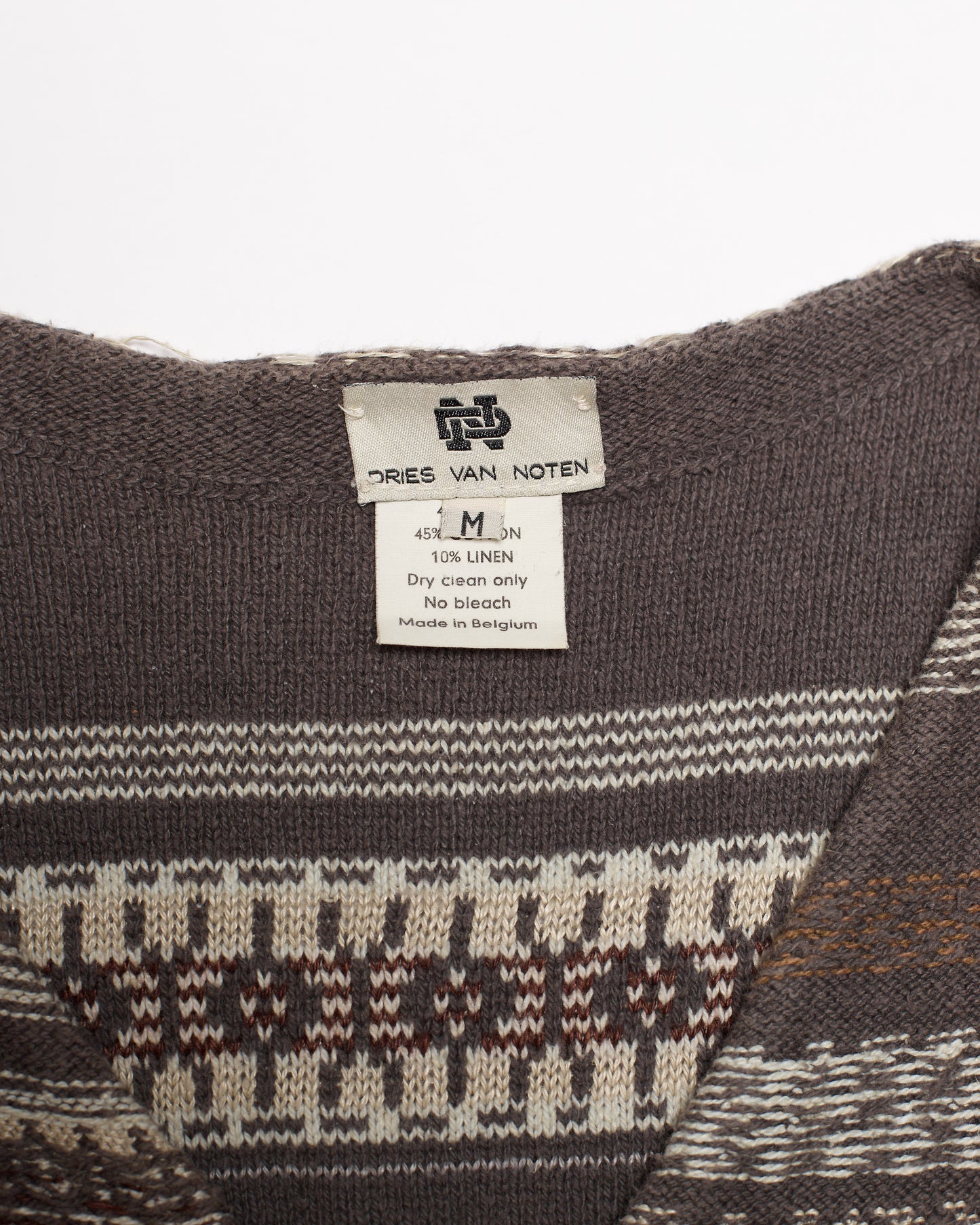 Dries Van Noten 1990s Rustic Vest