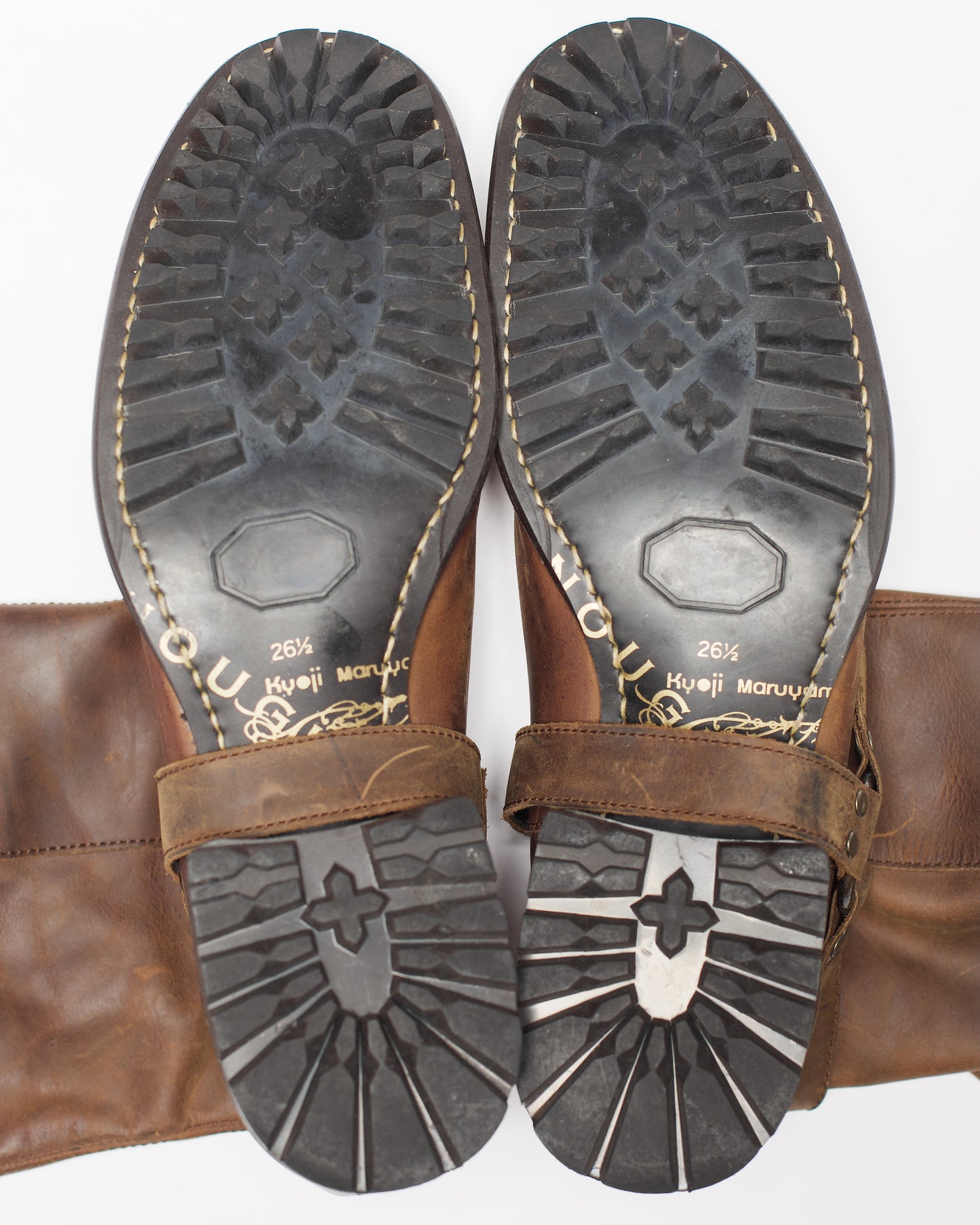 Kyoji Maruyama Leather Engineer Boots