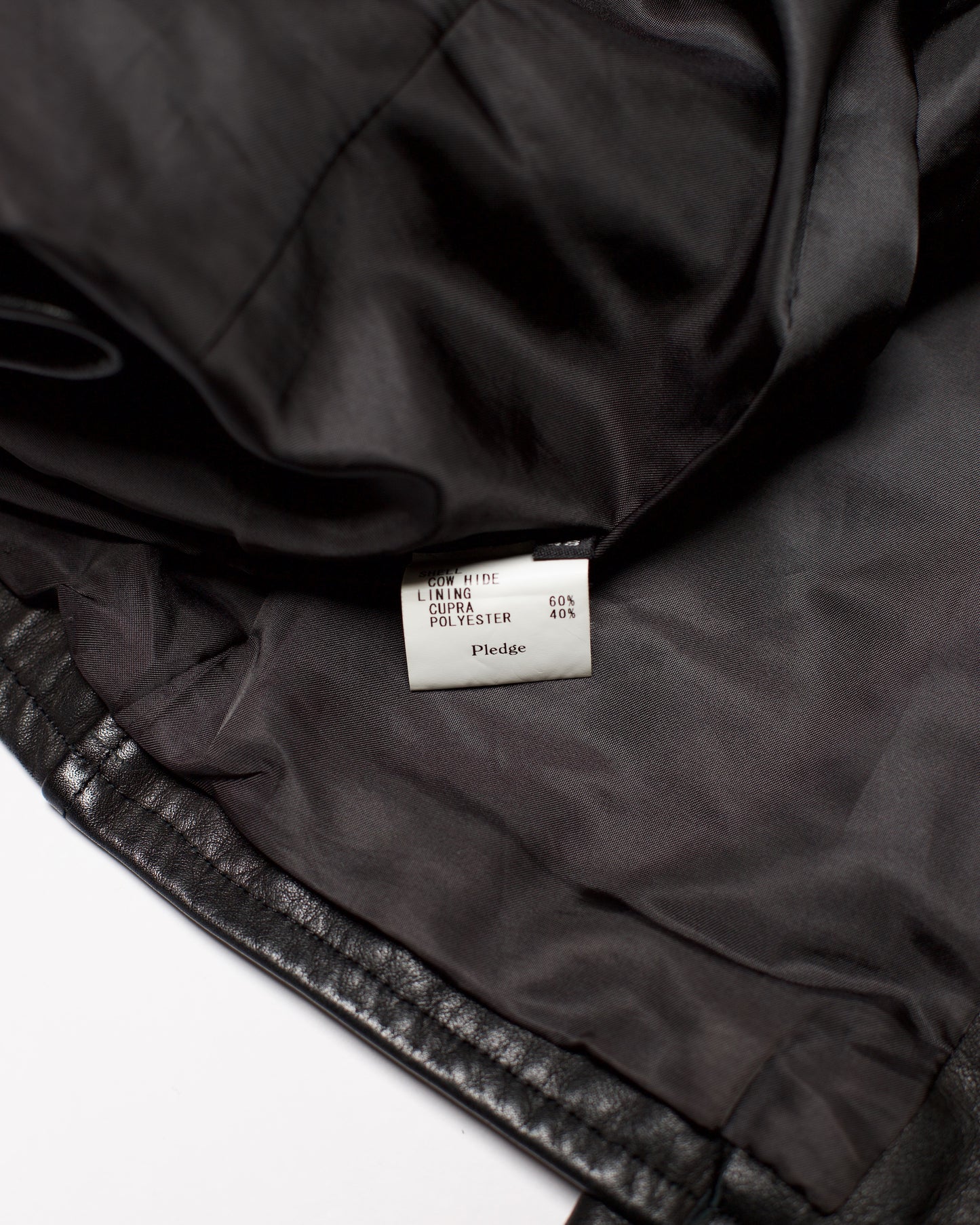 Pledge Cowhide Leather Jacket