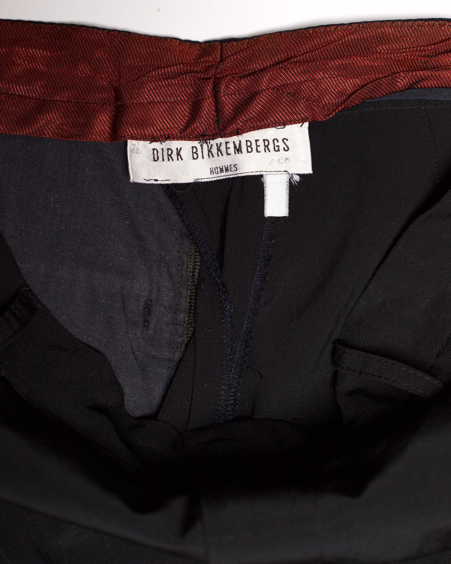 Dirk Bikkembergs Hommes 1990s Wool Trousers