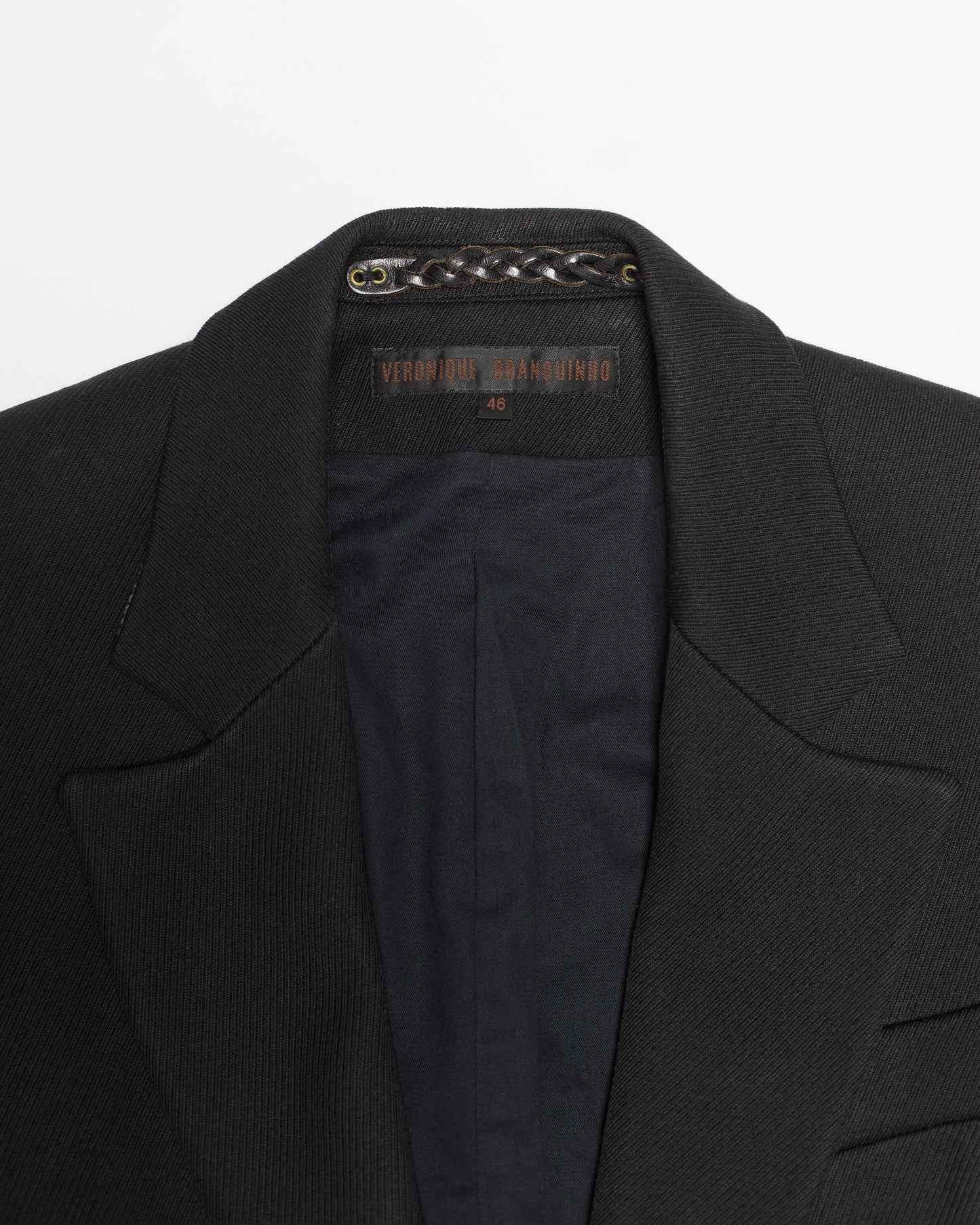 Veronique Branquinho Wool 1-Button Blazer