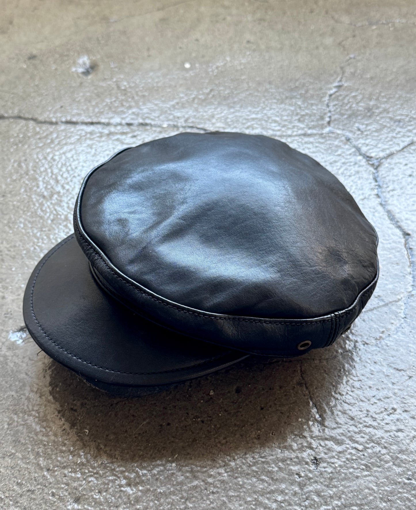 DSquared2 Leather Officer Hat