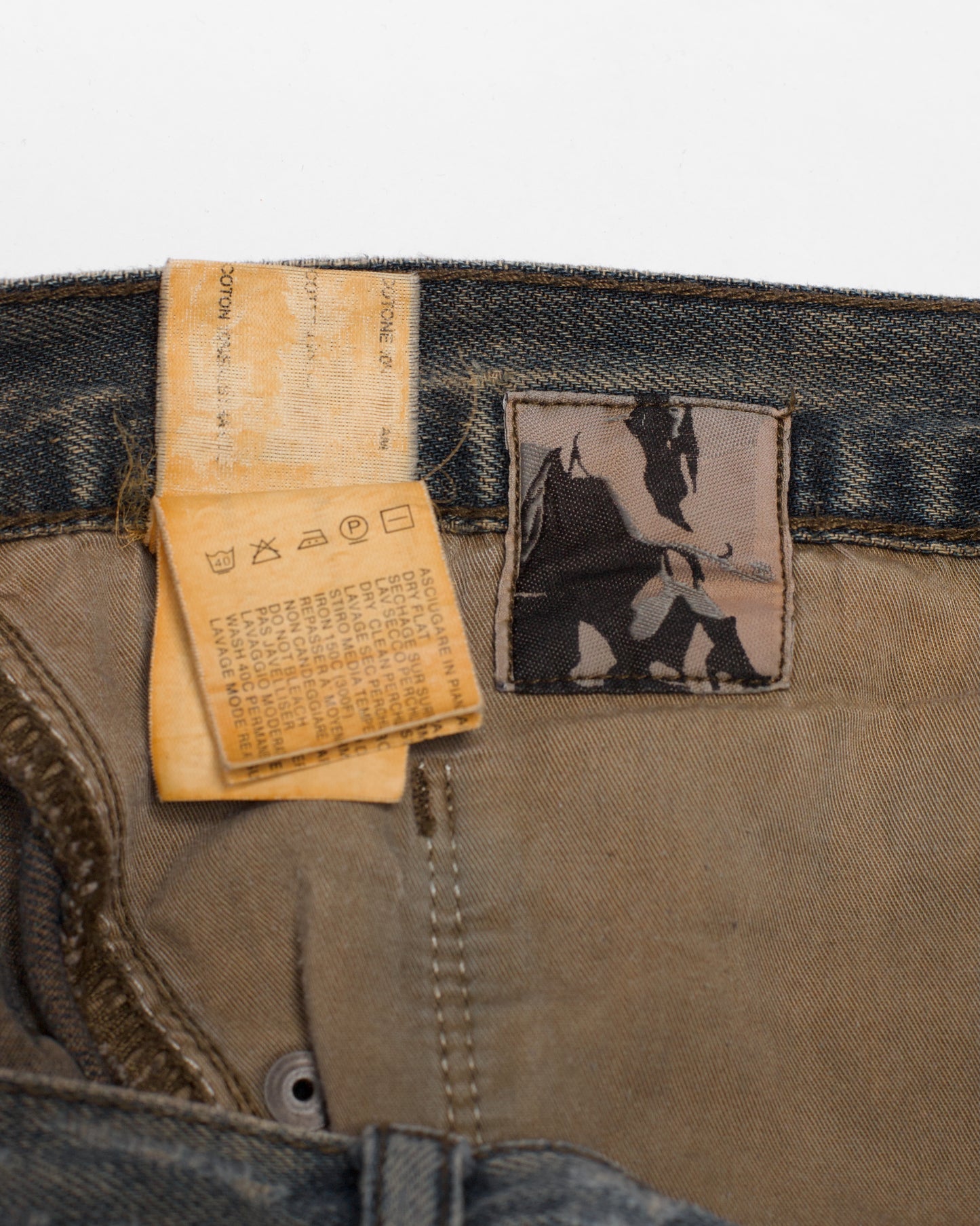 Rick Owens DRKSHDW Autumn-Winter 2006/07 Spiral Denim