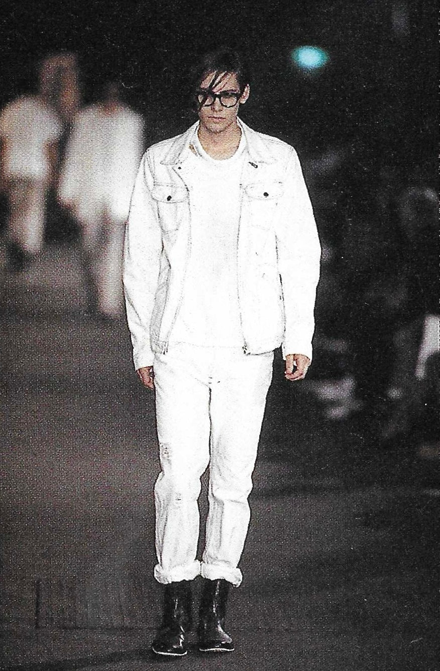 Number (N)ine Spring-Summer 2002 Distressed Denim