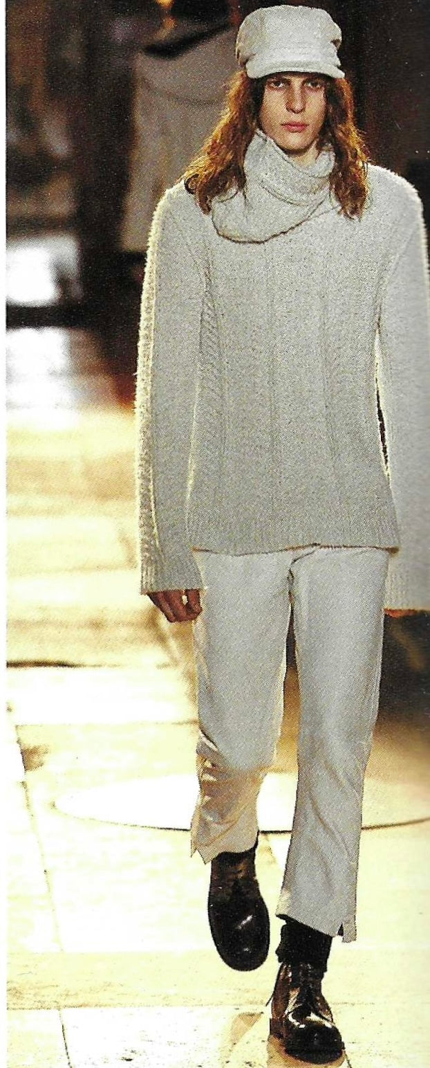 Ann Demeulemeester Autumn-Winter 2006/07 Mohair V-Neck Knit