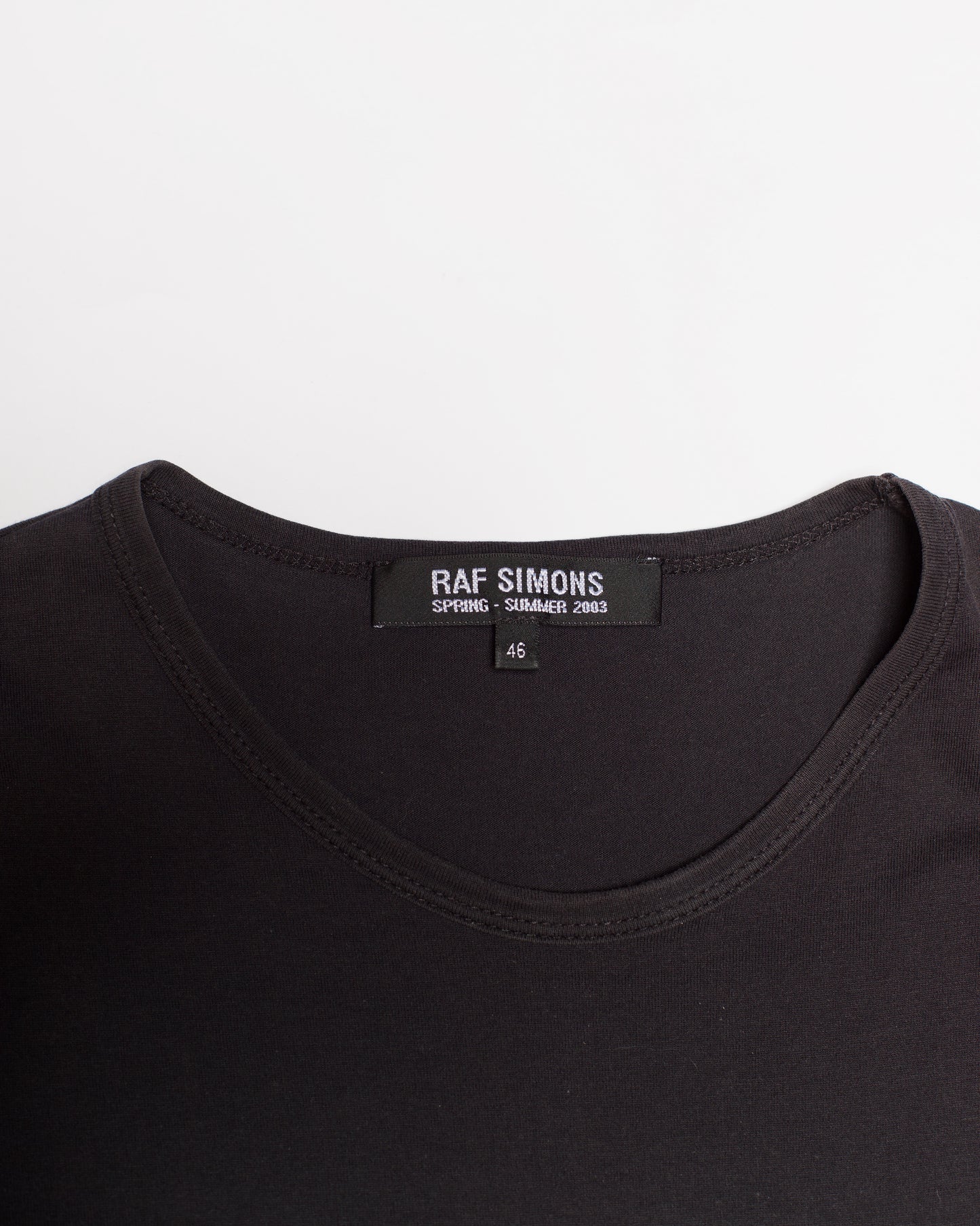Raf Simons Spring-Summer 2003 "Consumed" Sewn-In Shirt