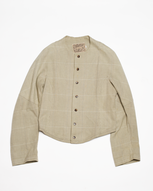 Christopher Nemeth Collarless Tailored Jacket