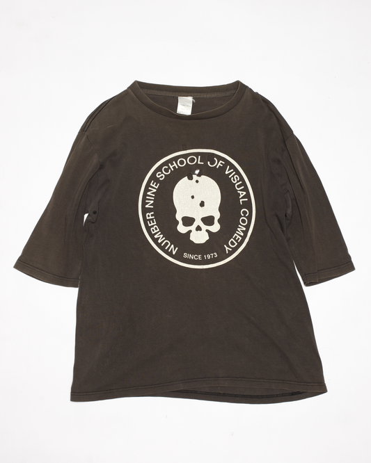 Number (N)ine Spring-Summer 2001 "School of Visual Comedy" Half-Sleeve Shirt