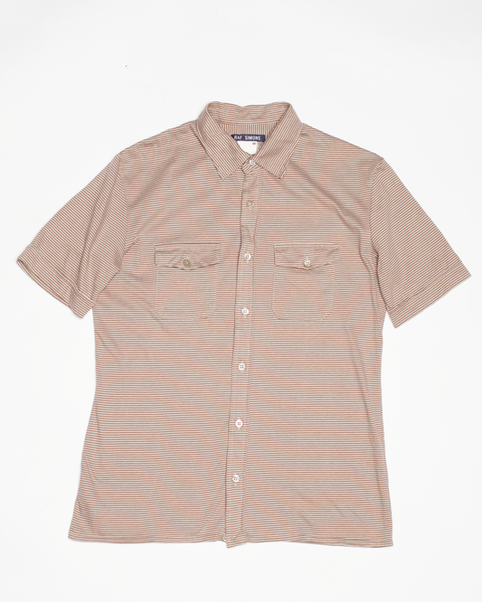 Raf Simons Blue Tag Pocket Shirt