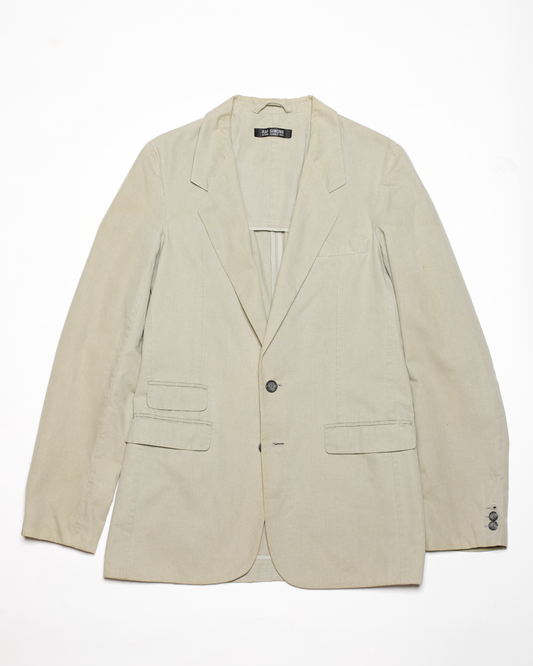 Raf Simons Spring-Summer 2004 2-Button Blazer