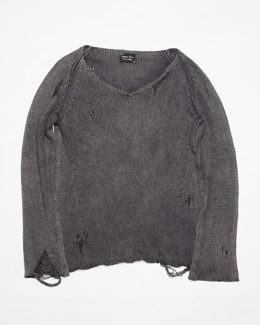 Number (N)ine Spring-Summer 2007 Distressed Cotton Knit