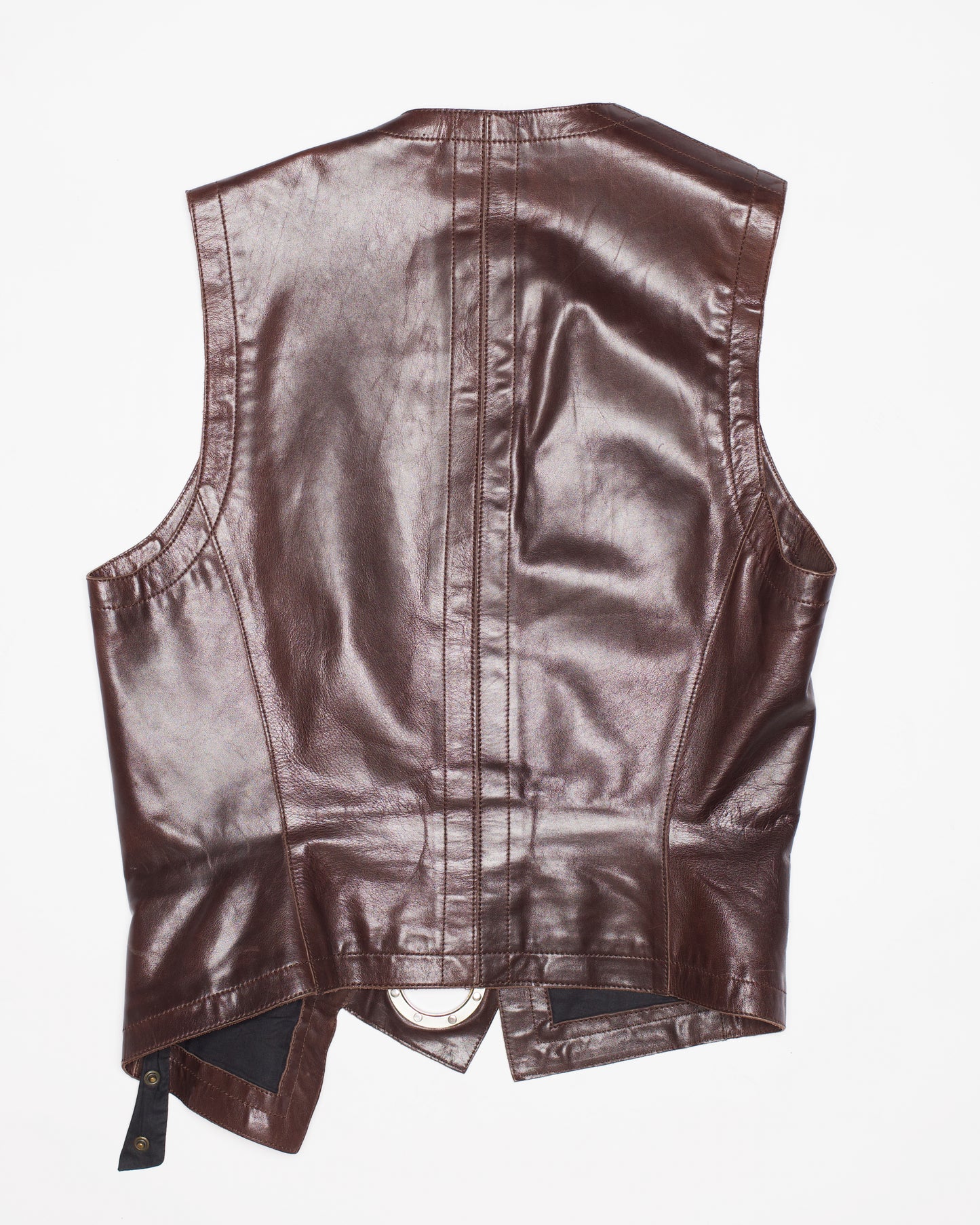 Dirk Bikkembergs Hommes Autumn-Winter 1996/97 Leather Bungee Vest