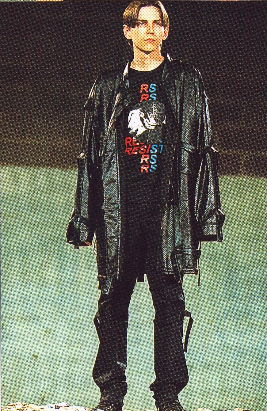 Raf Simons Spring-Summer 2003 "Consumed" Sewn-In Shirt