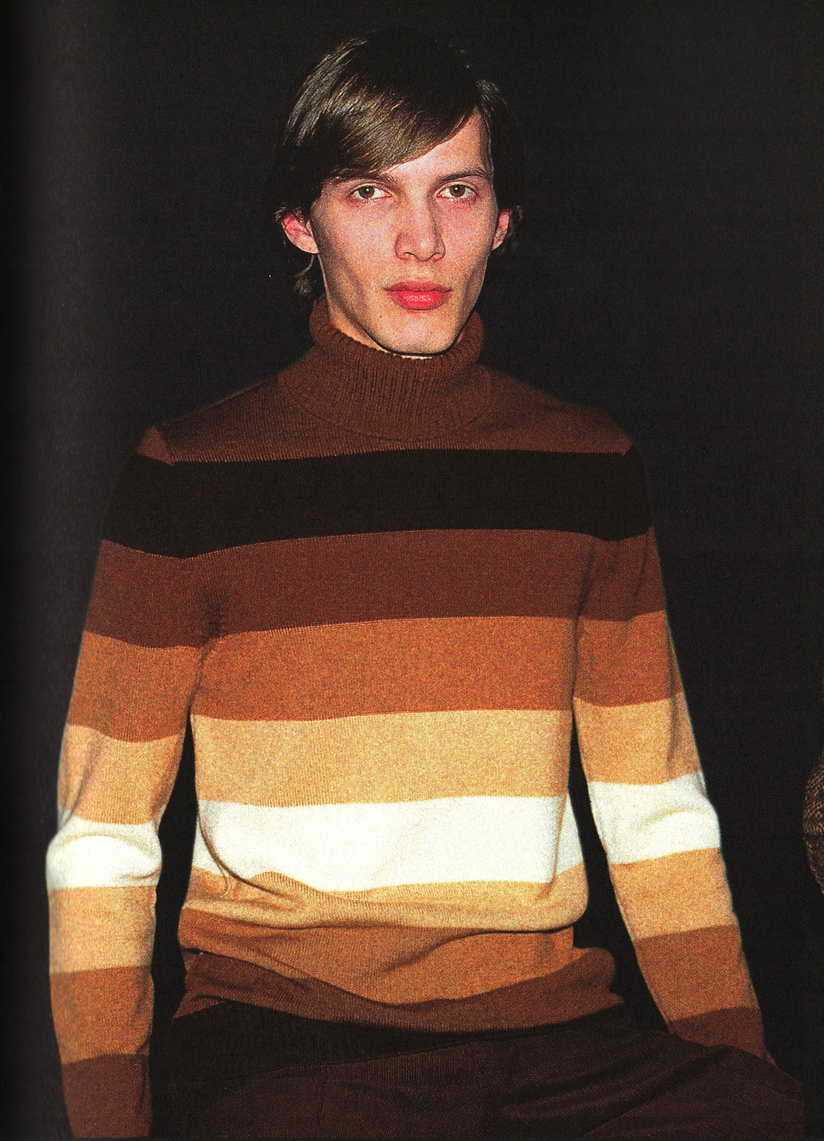 Veronique Branquinho Autumn-Winter 2005/06 Striped Turteneck Sweater