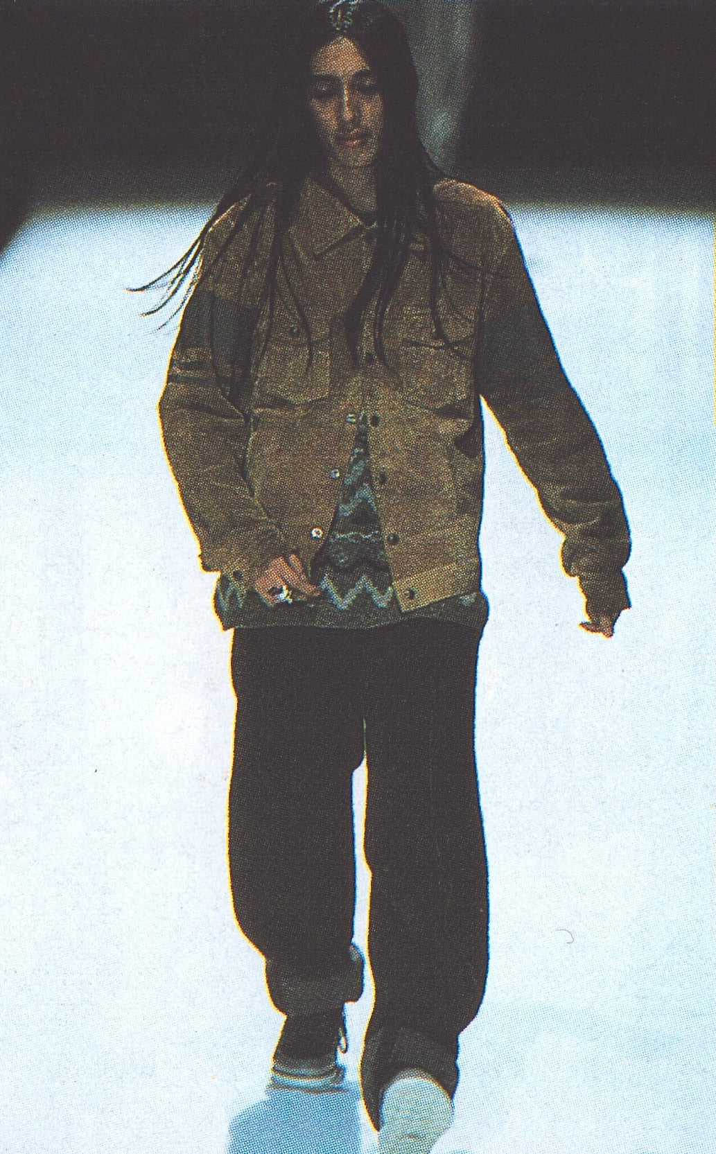 Undercover 1997/98 秋冬系列“叶子”麂皮夹克