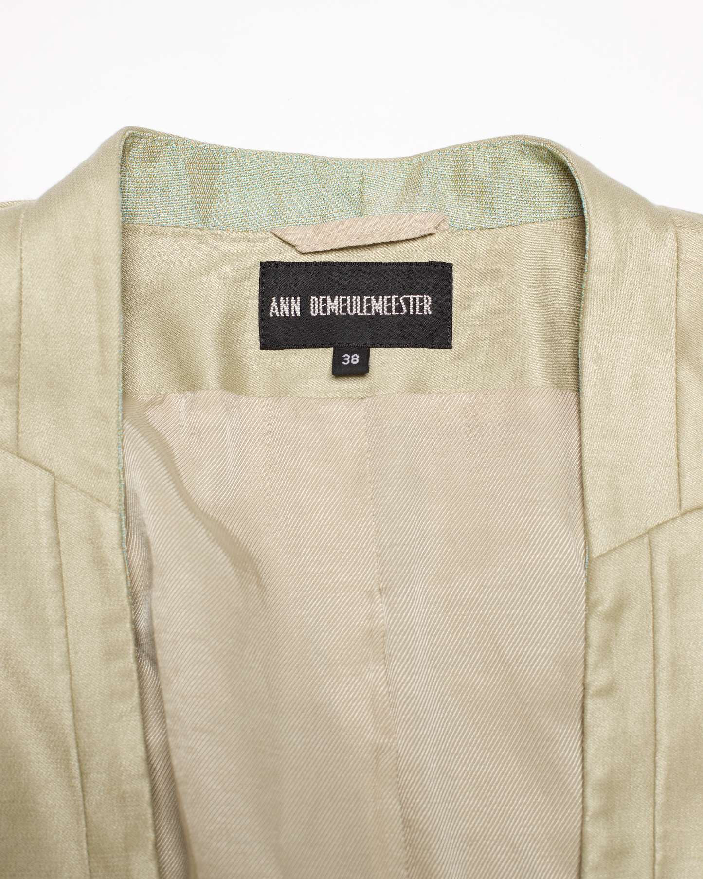Ann Demeulemeester Spring-Summer 2013 Collarless Blazer