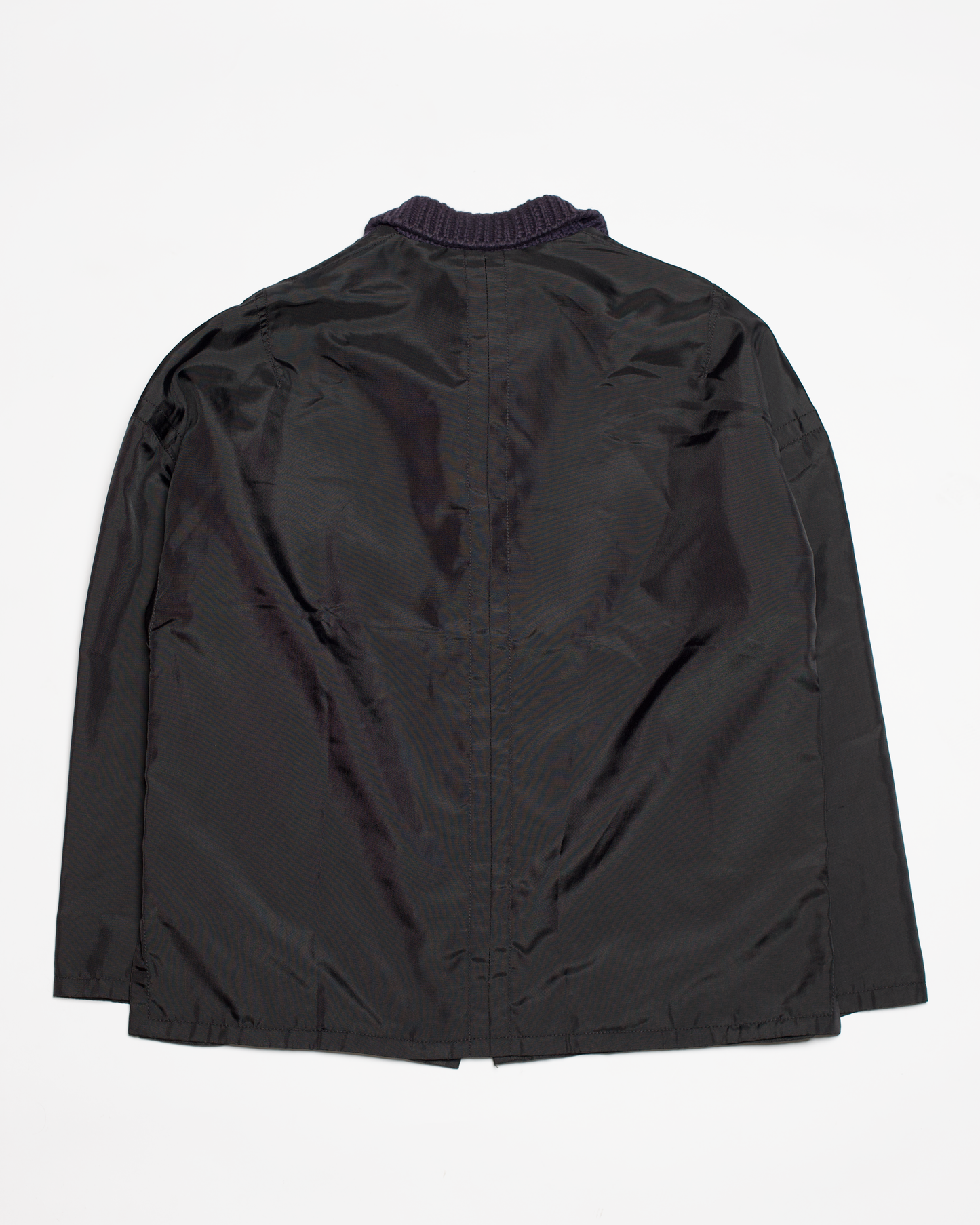 Dirk Bikkembergs Hommes Panelled Knit Bomber