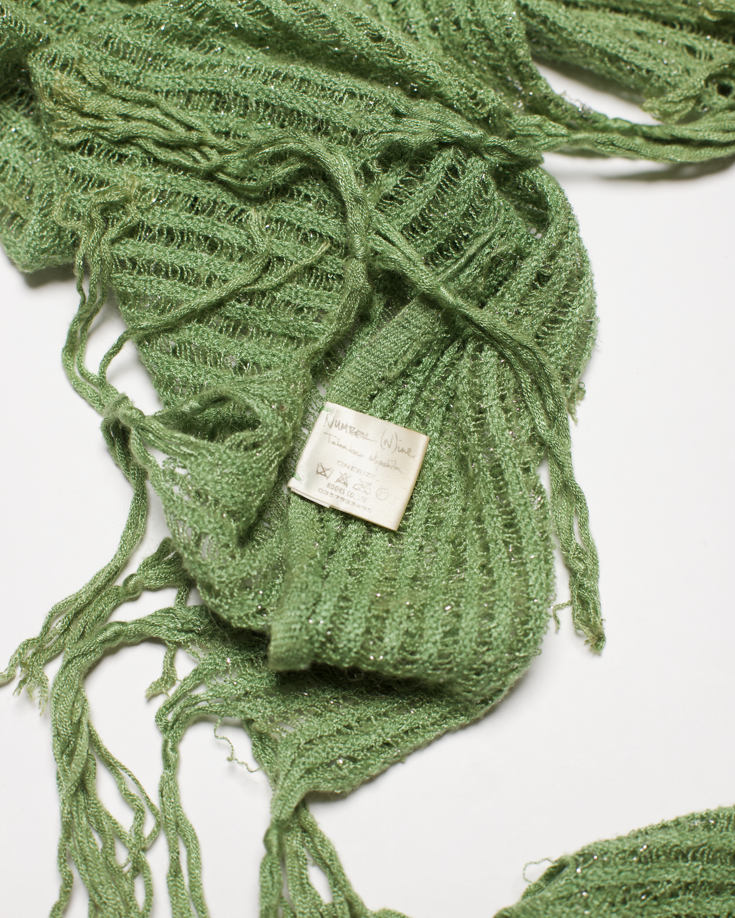 Number (N)ine Spring-Summer 2005 "Night Crawler" Scarf