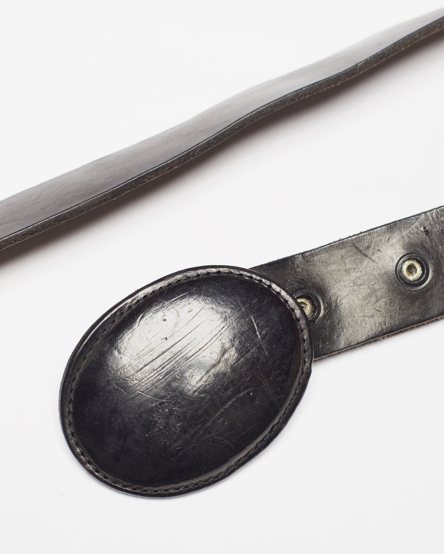 Martin Margiela Spring-Summer 2003 Leather Trompe l'œil Belt