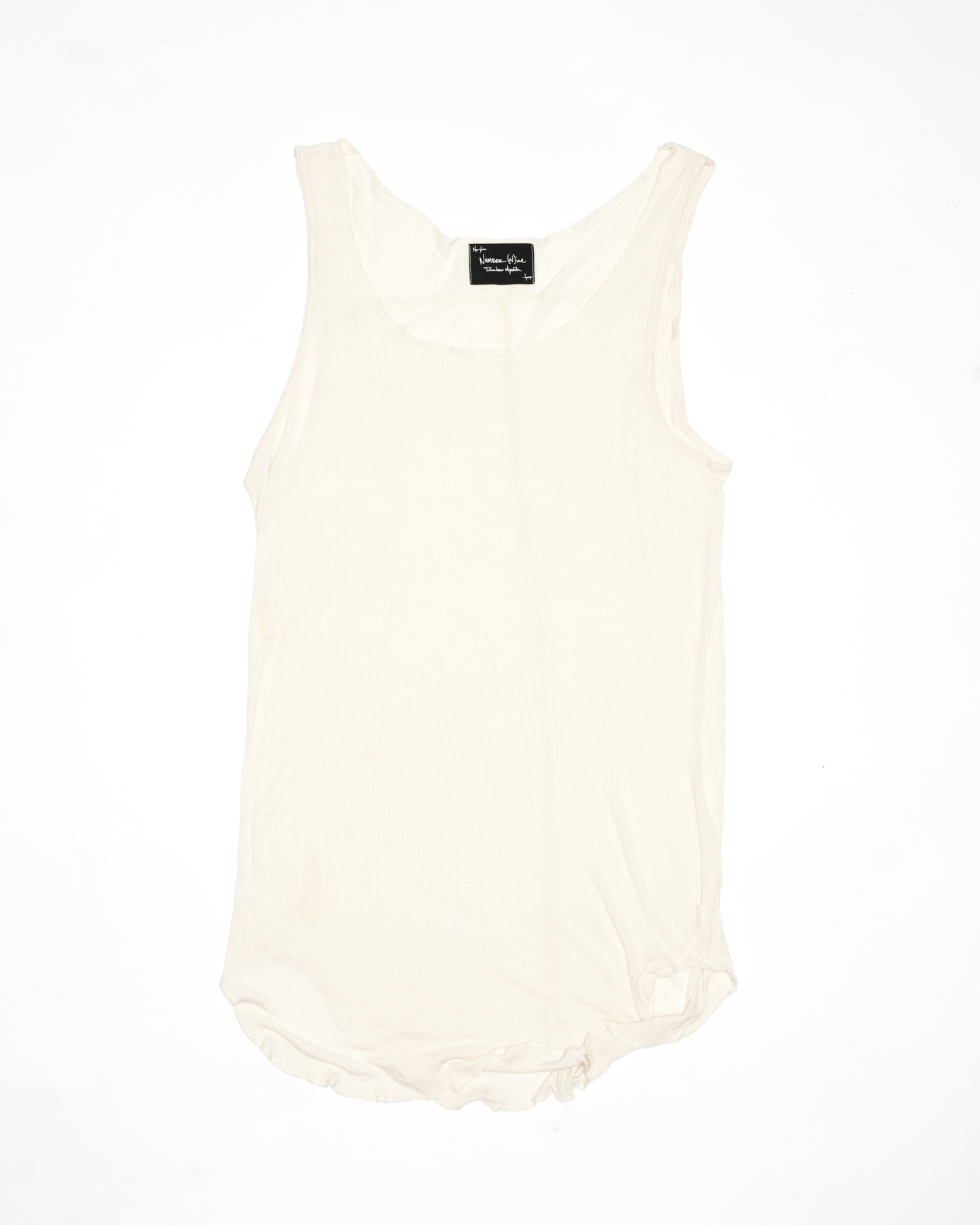 Number (N)ine Spring-Summer 2009 Distressed Tank Top