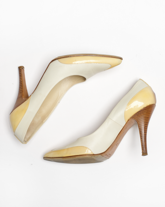 Veronique Branquinho Panelled Heels
