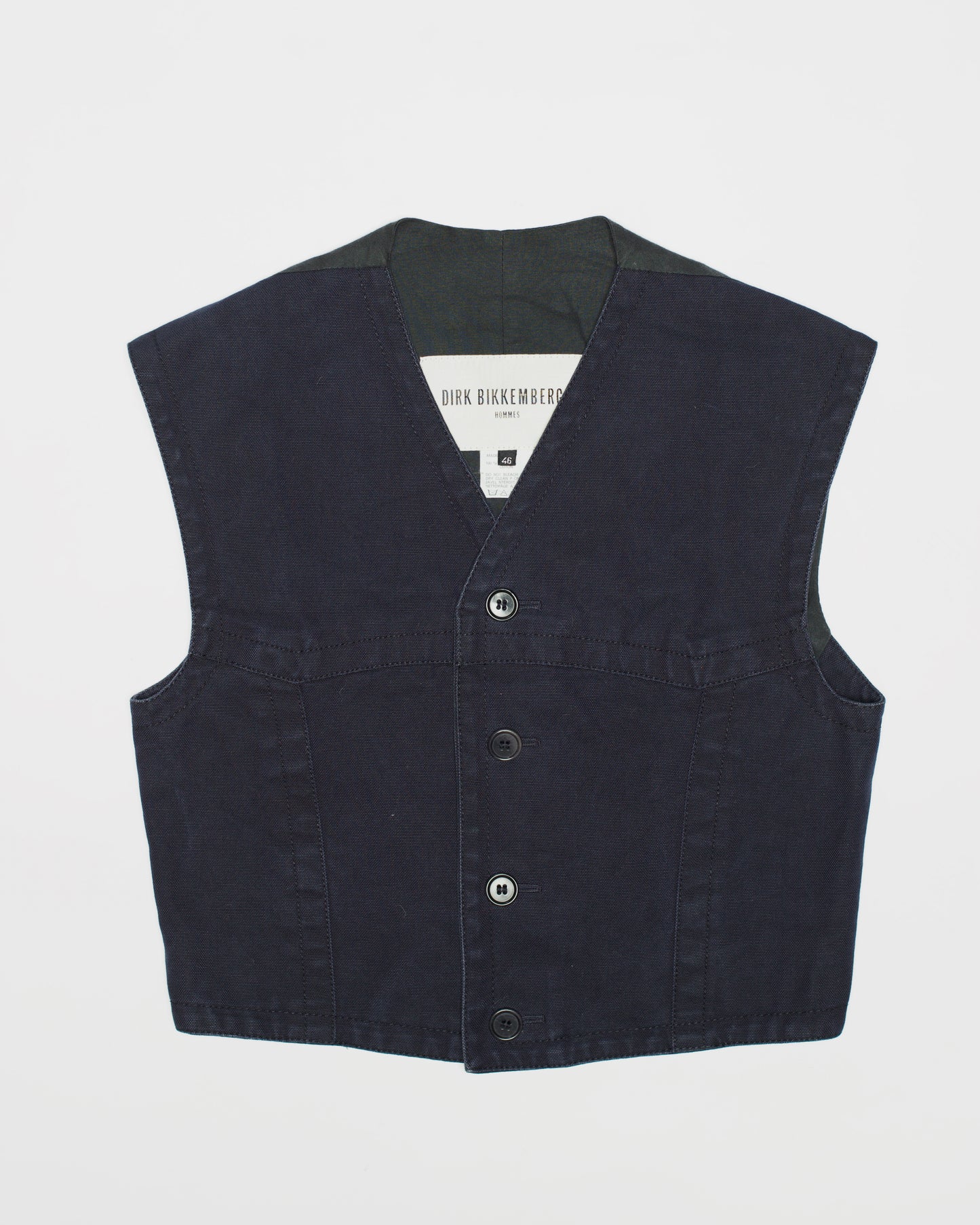 Dirk Bikkembergs Hommes 1990s Vest