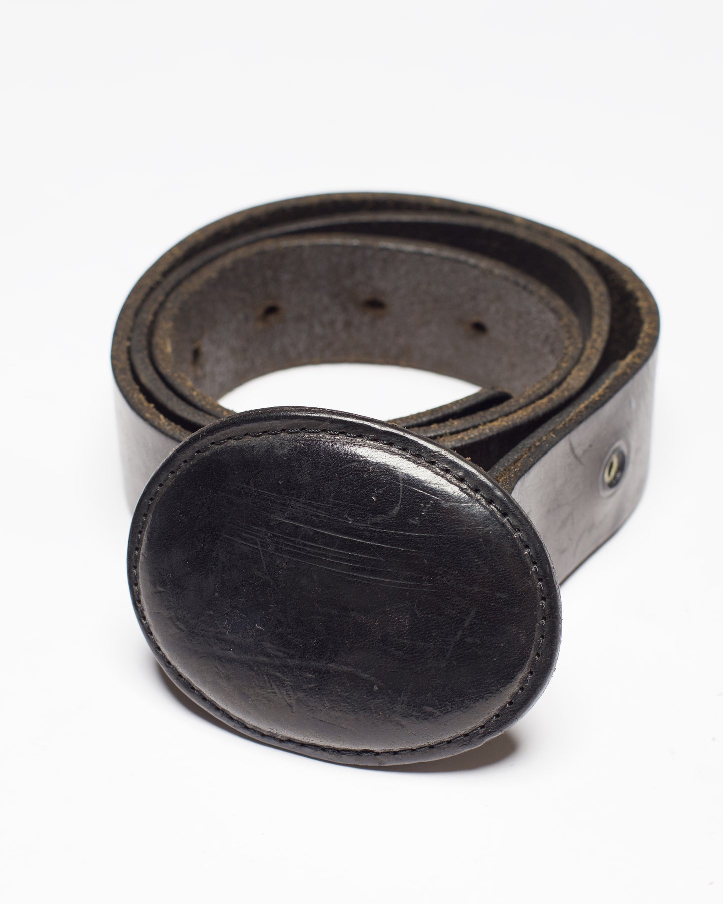 Martin Margiela Spring-Summer 2003 Leather Trompe l'œil Belt