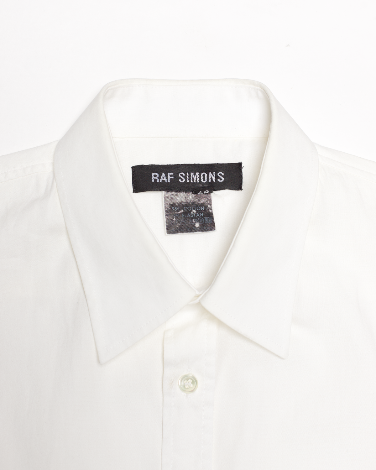 Raf Simons Spring-Summer 1999 "Kinetic Youth" Cut-Off Shirt