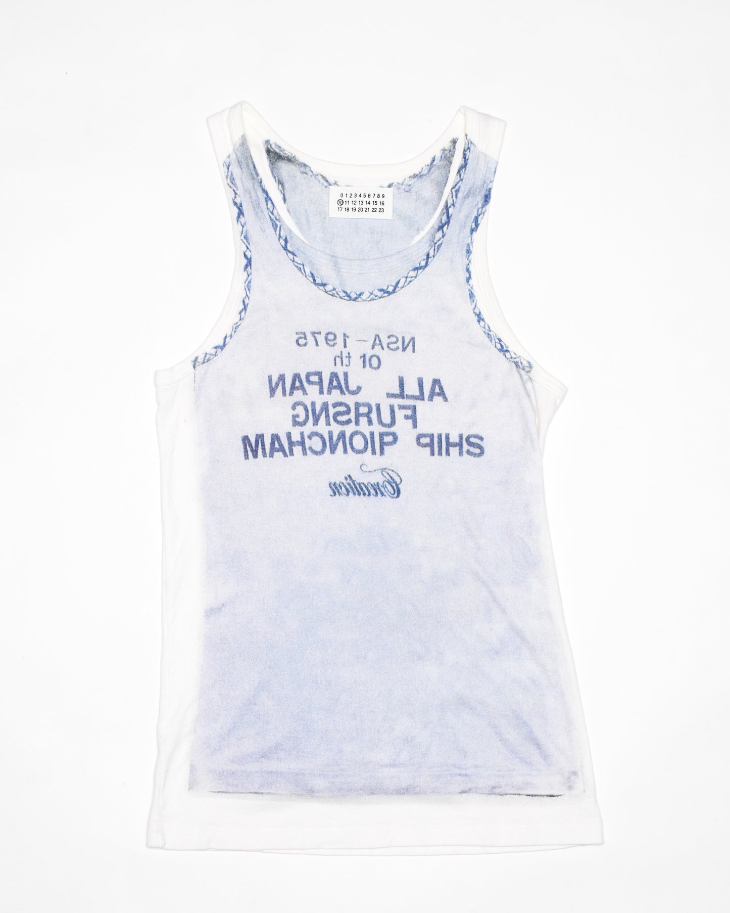 Martin Margiela Spring-Summer 2006 Trompe l'œil Tank