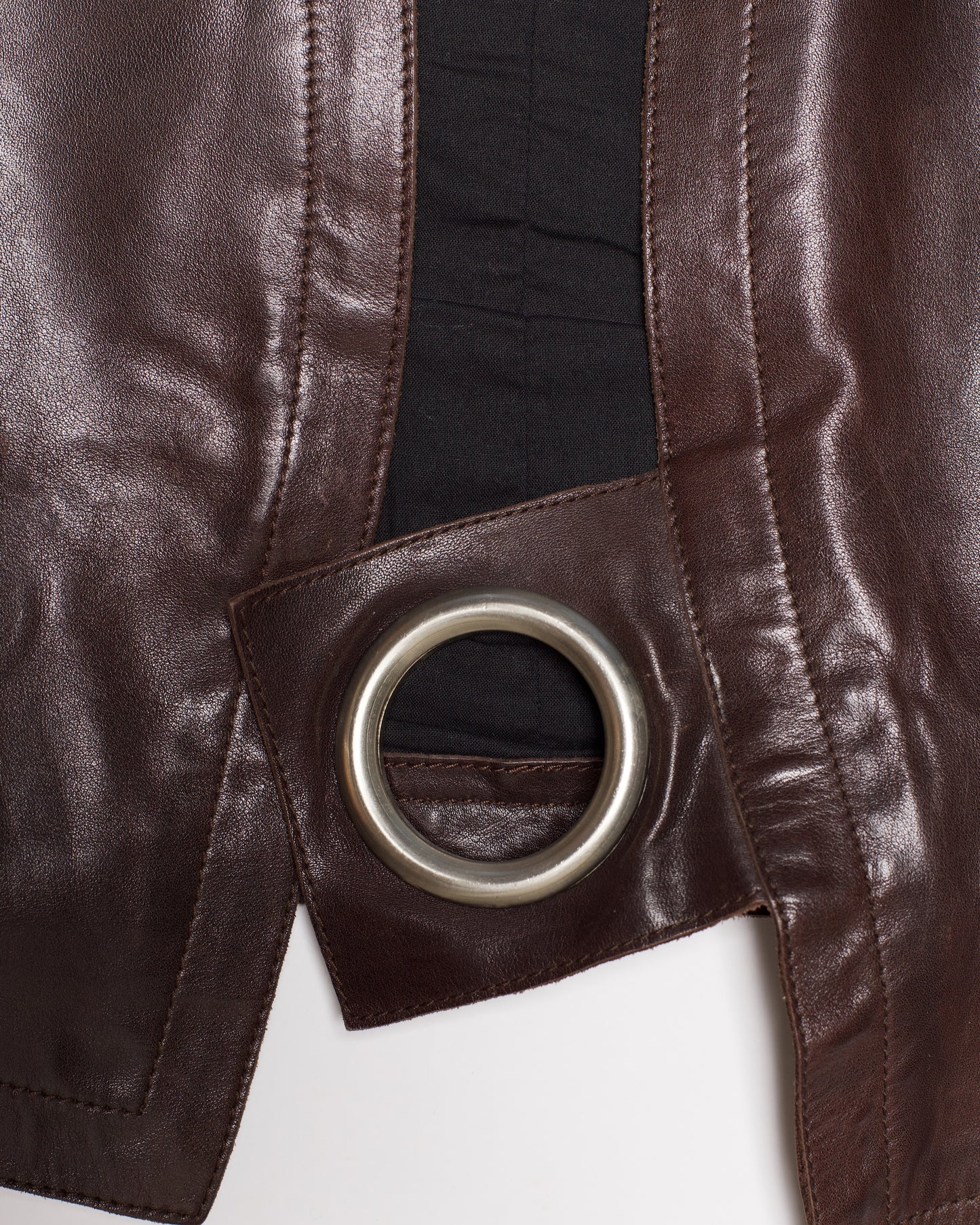 Dirk Bikkembergs Hommes Autumn-Winter 1996/97 Leather Bungee Vest