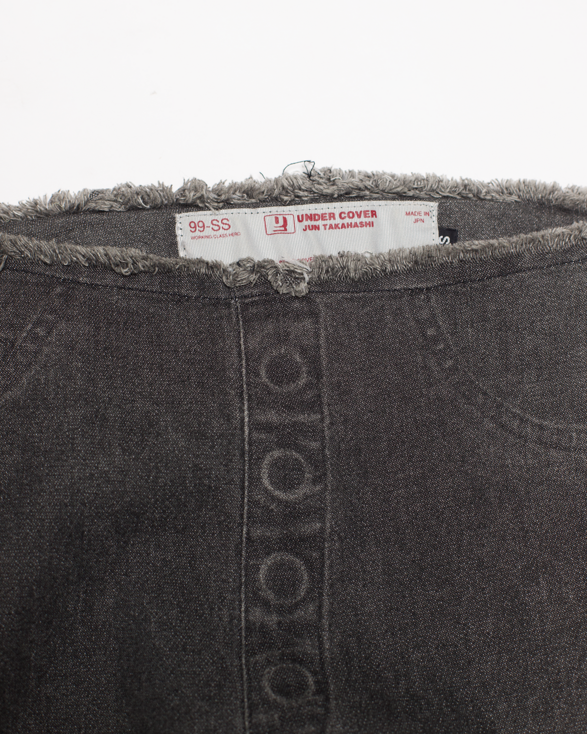 UNDER COVER Spring-Summer 1999 "Relief" Denim