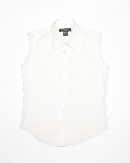 Raf Simons Spring-Summer 1999 "Kinetic Youth" Cut-Off Shirt