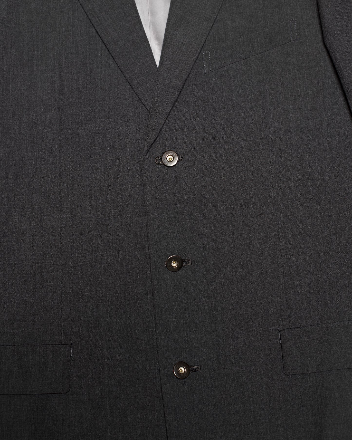 Ryuichiro Shimazaki 3-Button Wool Blazer