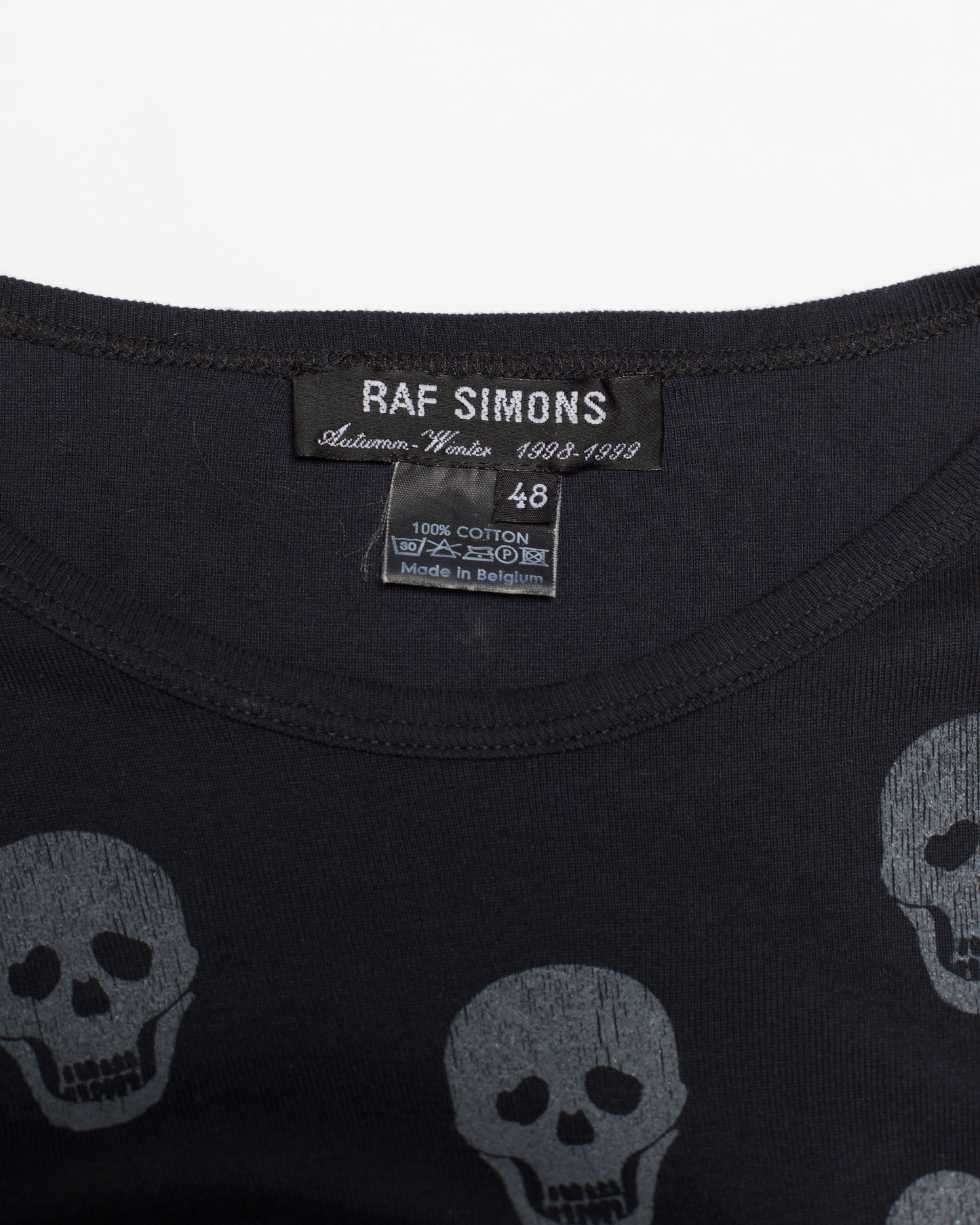 Raf Simons Autumn-Winter 1998/99 "Radioactivity" Half Sleeve Shirt